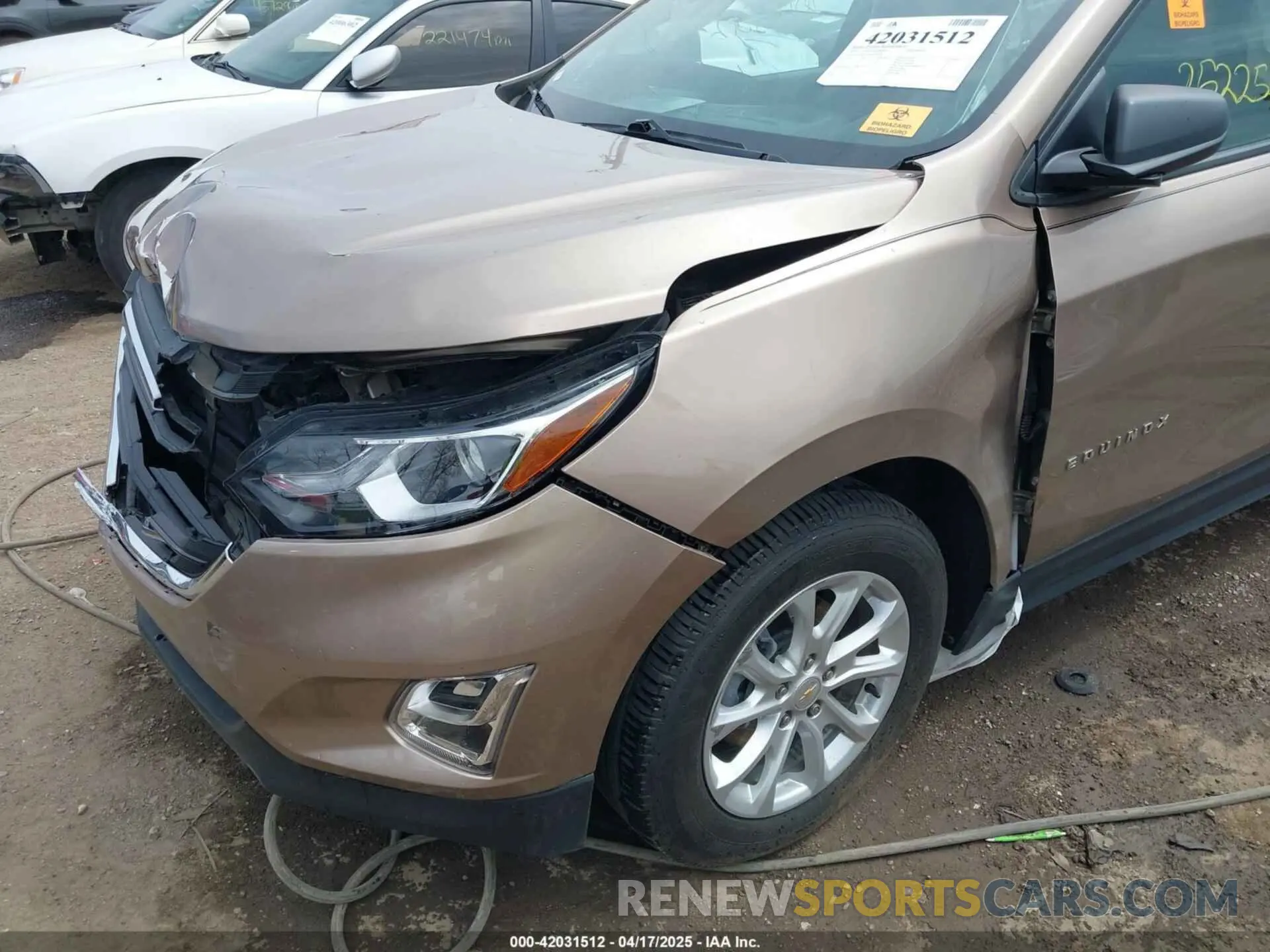 11 Photograph of a damaged car 2GNAXHEV5K6294242 CHEVROLET EQUINOX 2019