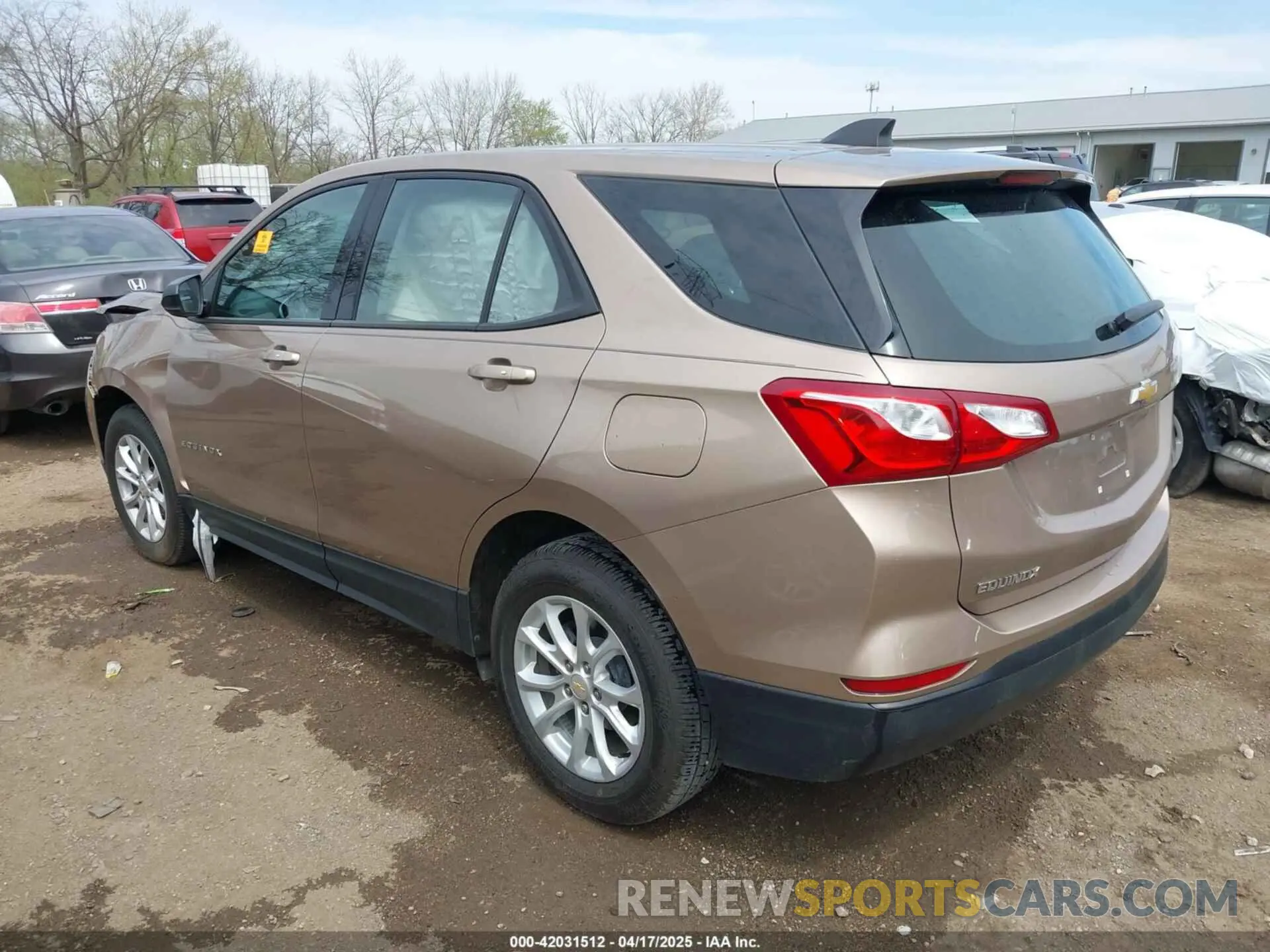 3 Photograph of a damaged car 2GNAXHEV5K6294242 CHEVROLET EQUINOX 2019