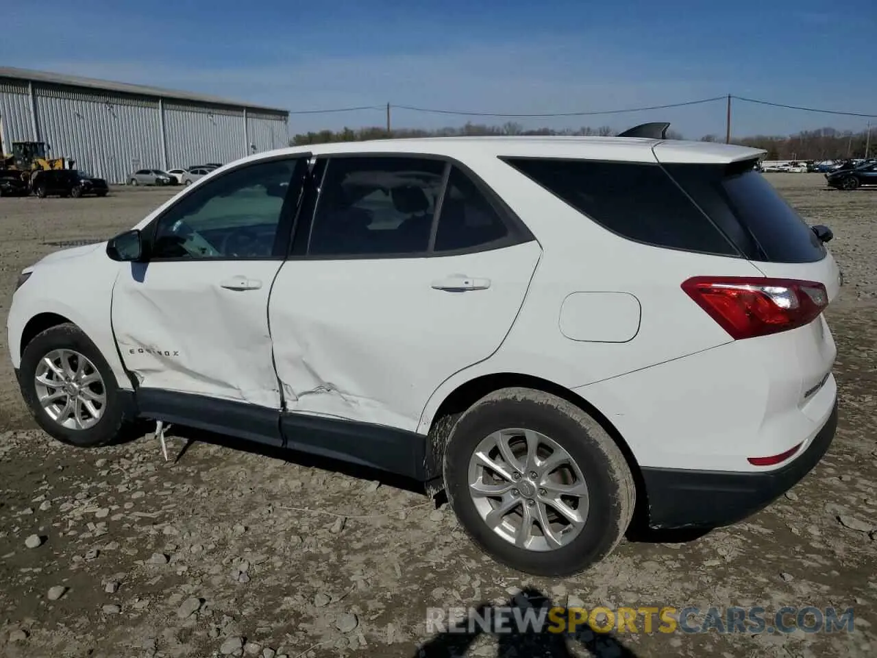 2 Photograph of a damaged car 2GNAXHEV6K6152806 CHEVROLET EQUINOX 2019