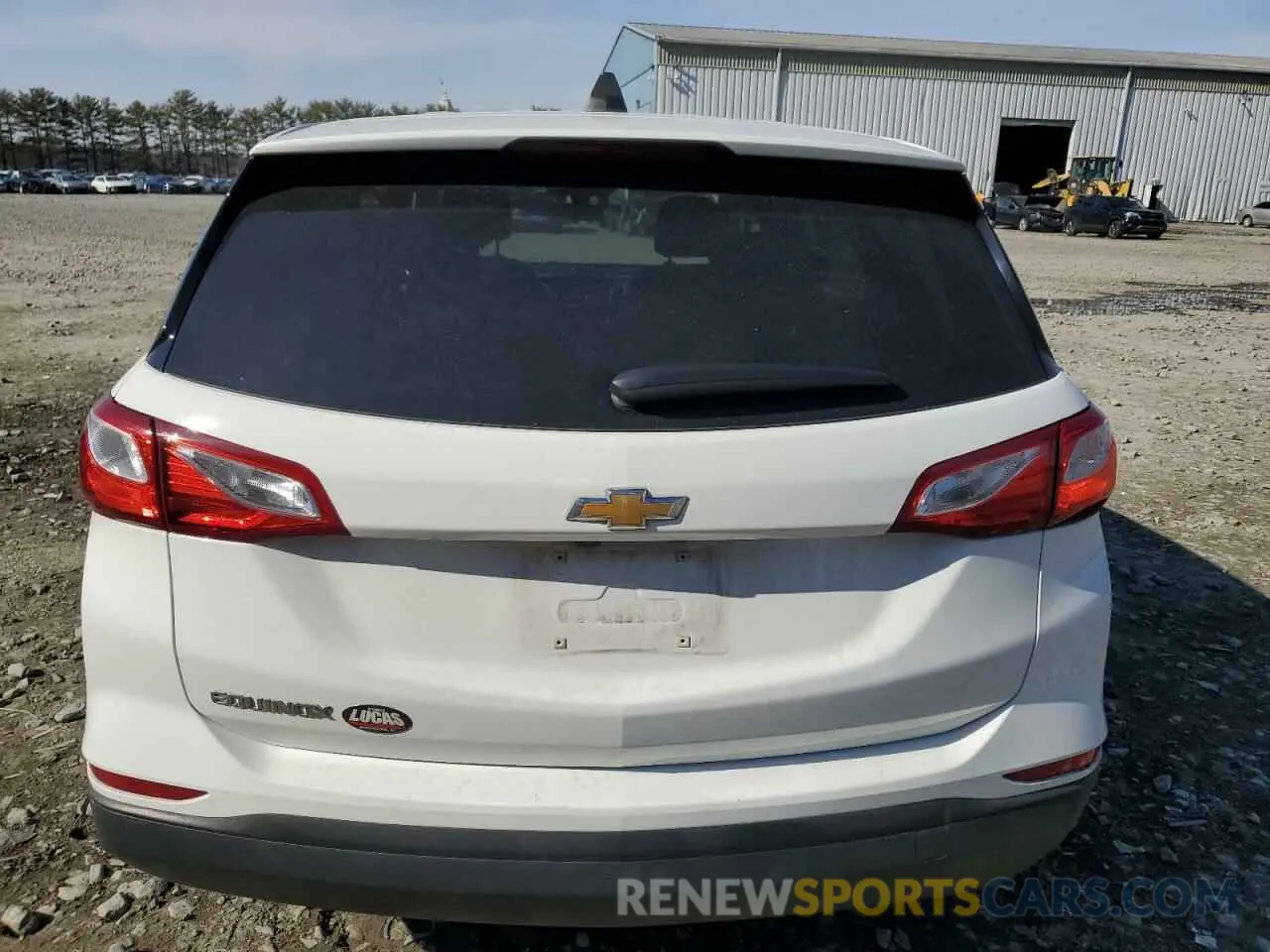 6 Photograph of a damaged car 2GNAXHEV6K6152806 CHEVROLET EQUINOX 2019