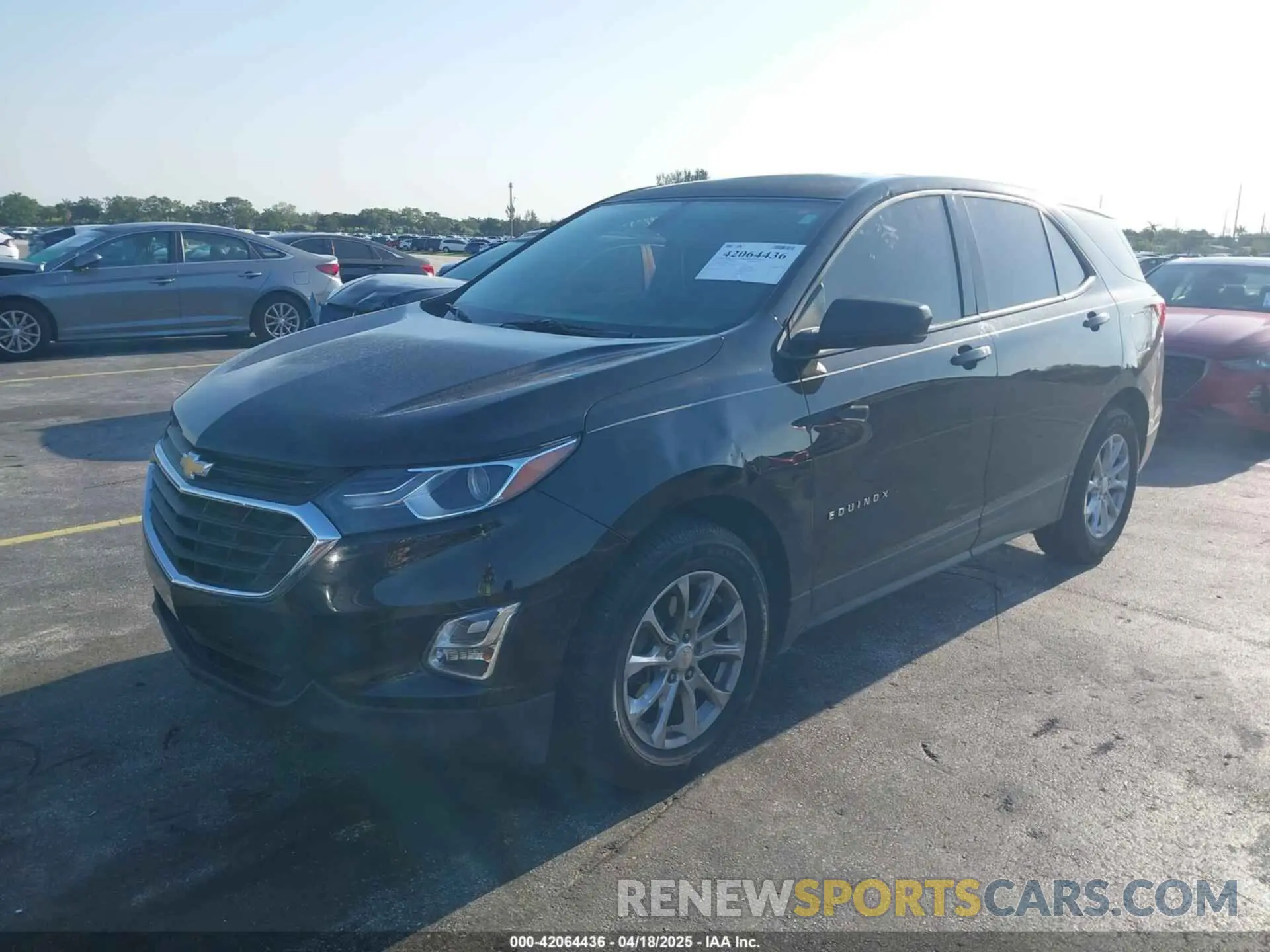 2 Photograph of a damaged car 2GNAXHEV6K6229190 CHEVROLET EQUINOX 2019