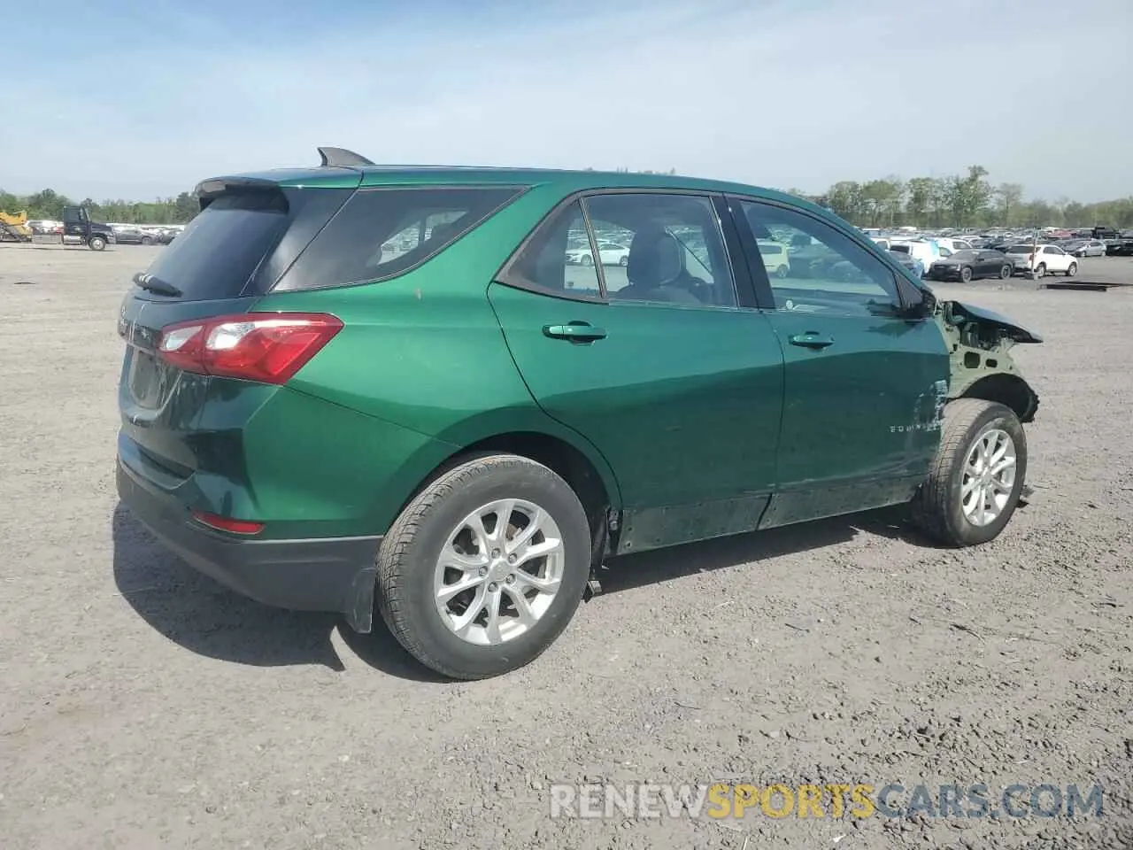 3 Photograph of a damaged car 2GNAXHEV7K6126120 CHEVROLET EQUINOX 2019