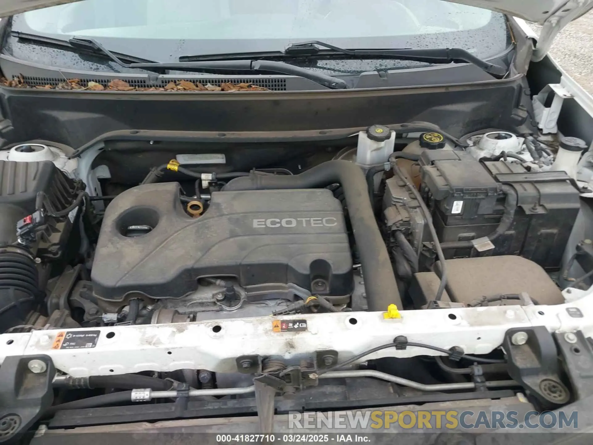 10 Photograph of a damaged car 2GNAXHEV7K6196958 CHEVROLET EQUINOX 2019