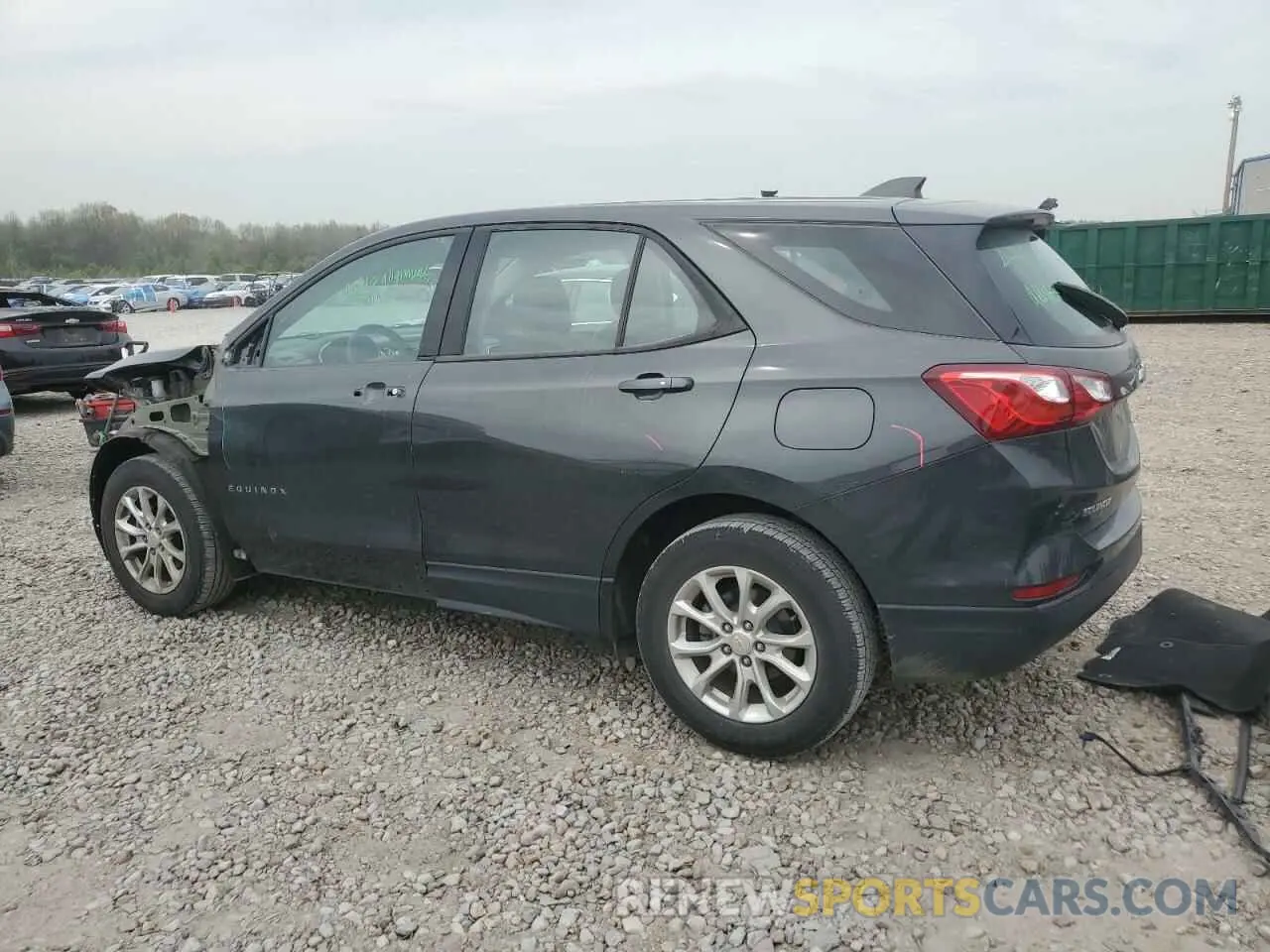 2 Photograph of a damaged car 2GNAXHEV7K6282500 CHEVROLET EQUINOX 2019