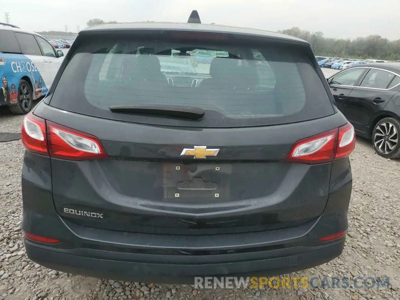 6 Photograph of a damaged car 2GNAXHEV7K6282500 CHEVROLET EQUINOX 2019