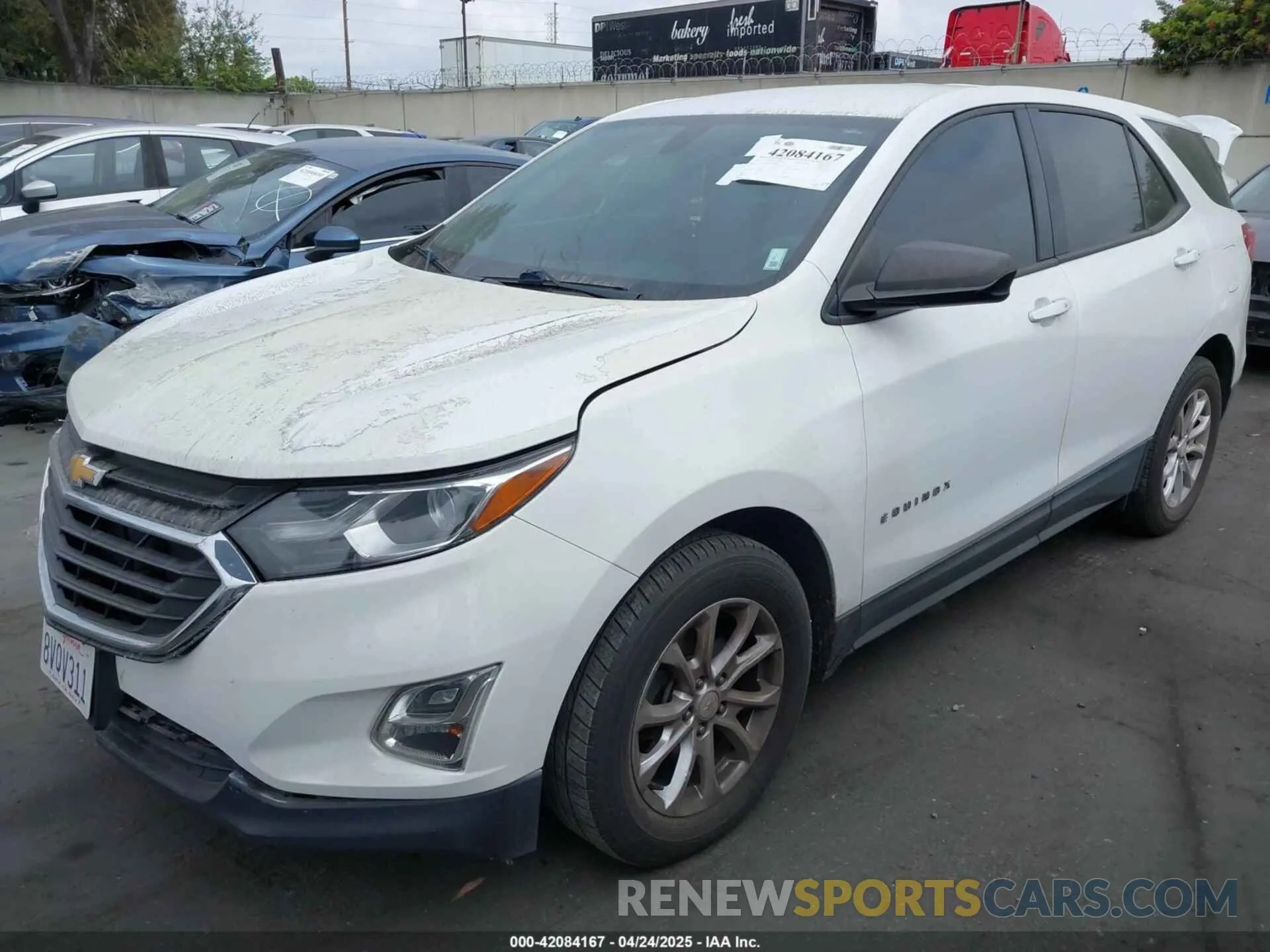 2 Photograph of a damaged car 2GNAXHEV8K6108399 CHEVROLET EQUINOX 2019