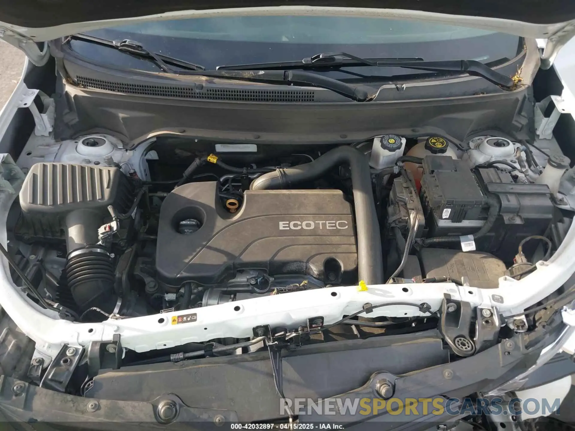 10 Photograph of a damaged car 2GNAXHEV8K6171888 CHEVROLET EQUINOX 2019