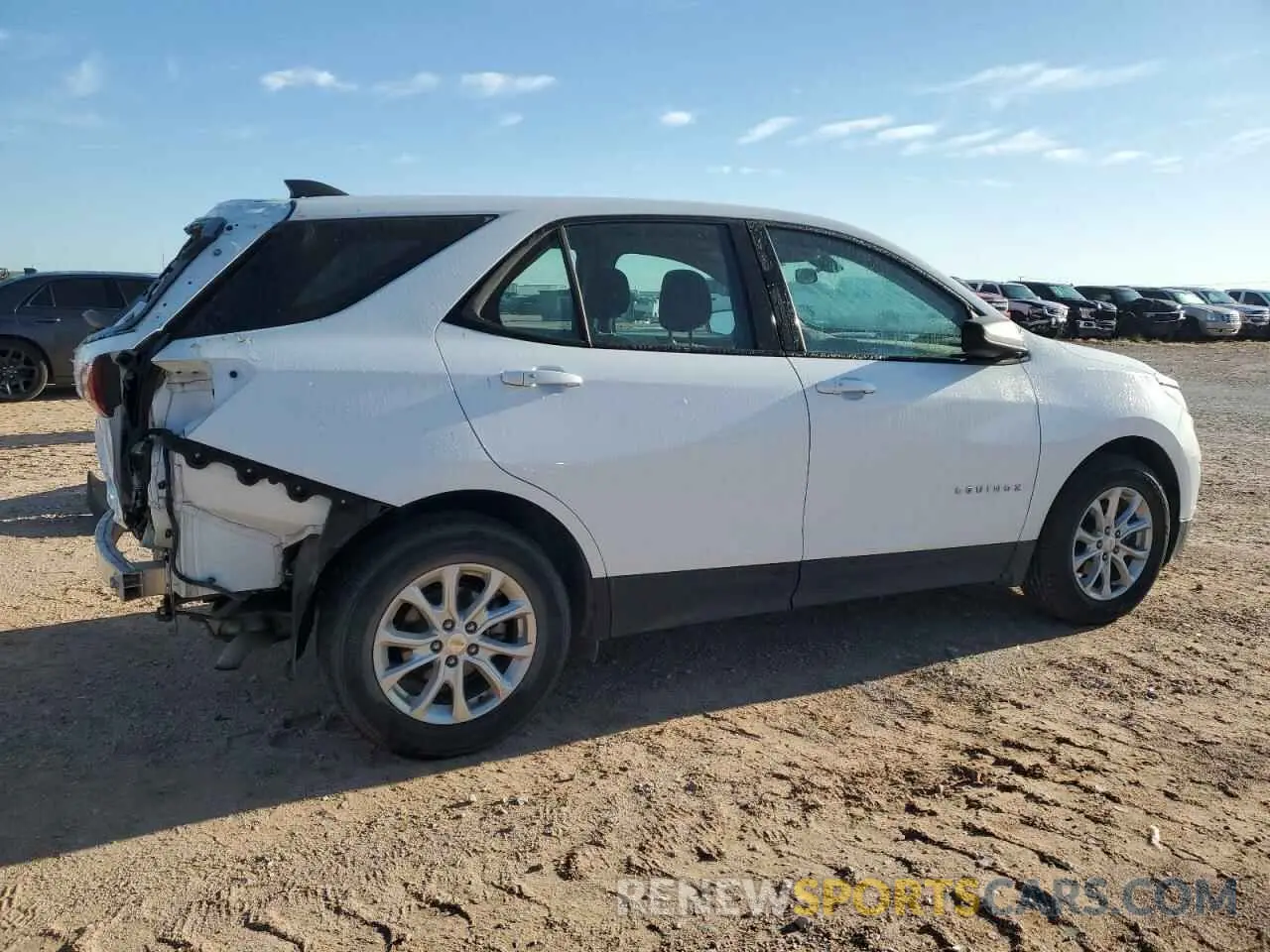 3 Photograph of a damaged car 2GNAXHEV8K6227957 CHEVROLET EQUINOX 2019