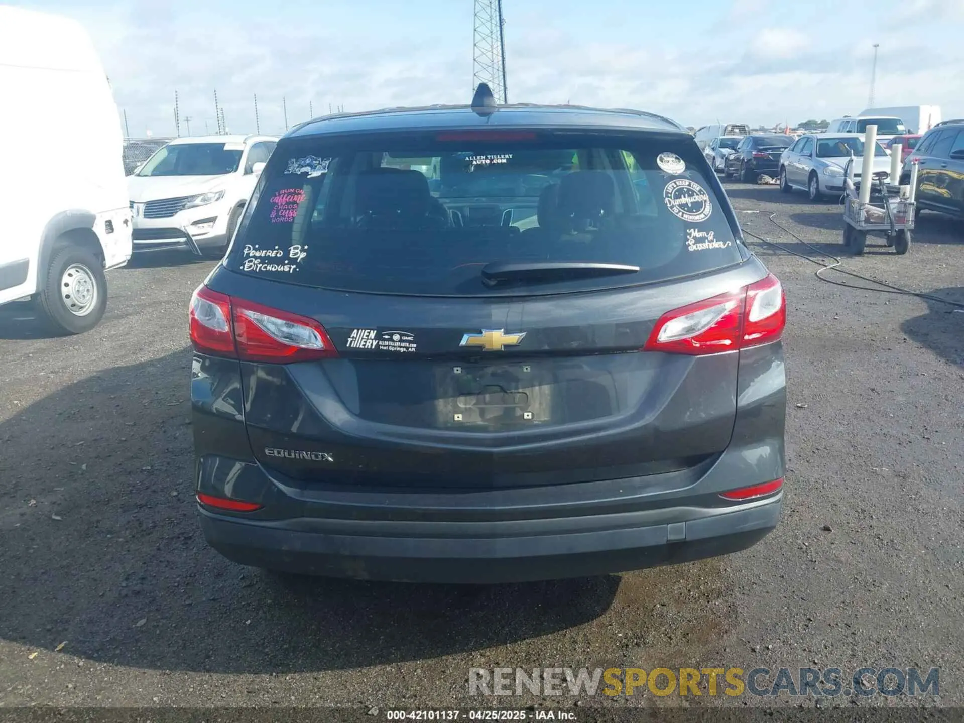 16 Photograph of a damaged car 2GNAXHEV9K6146286 CHEVROLET EQUINOX 2019