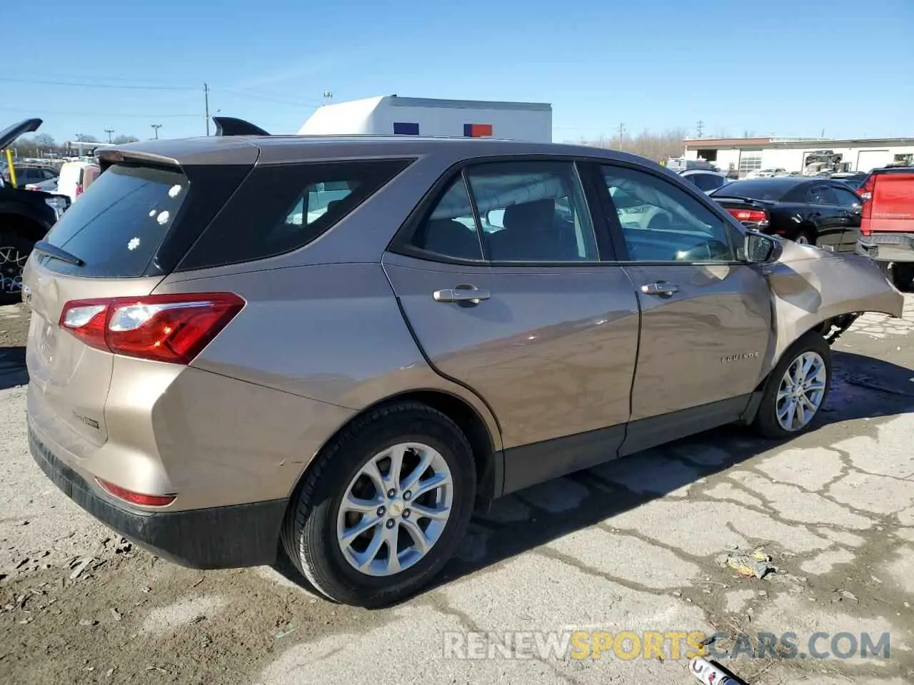 3 Photograph of a damaged car 2GNAXHEV9K6231323 CHEVROLET EQUINOX 2019