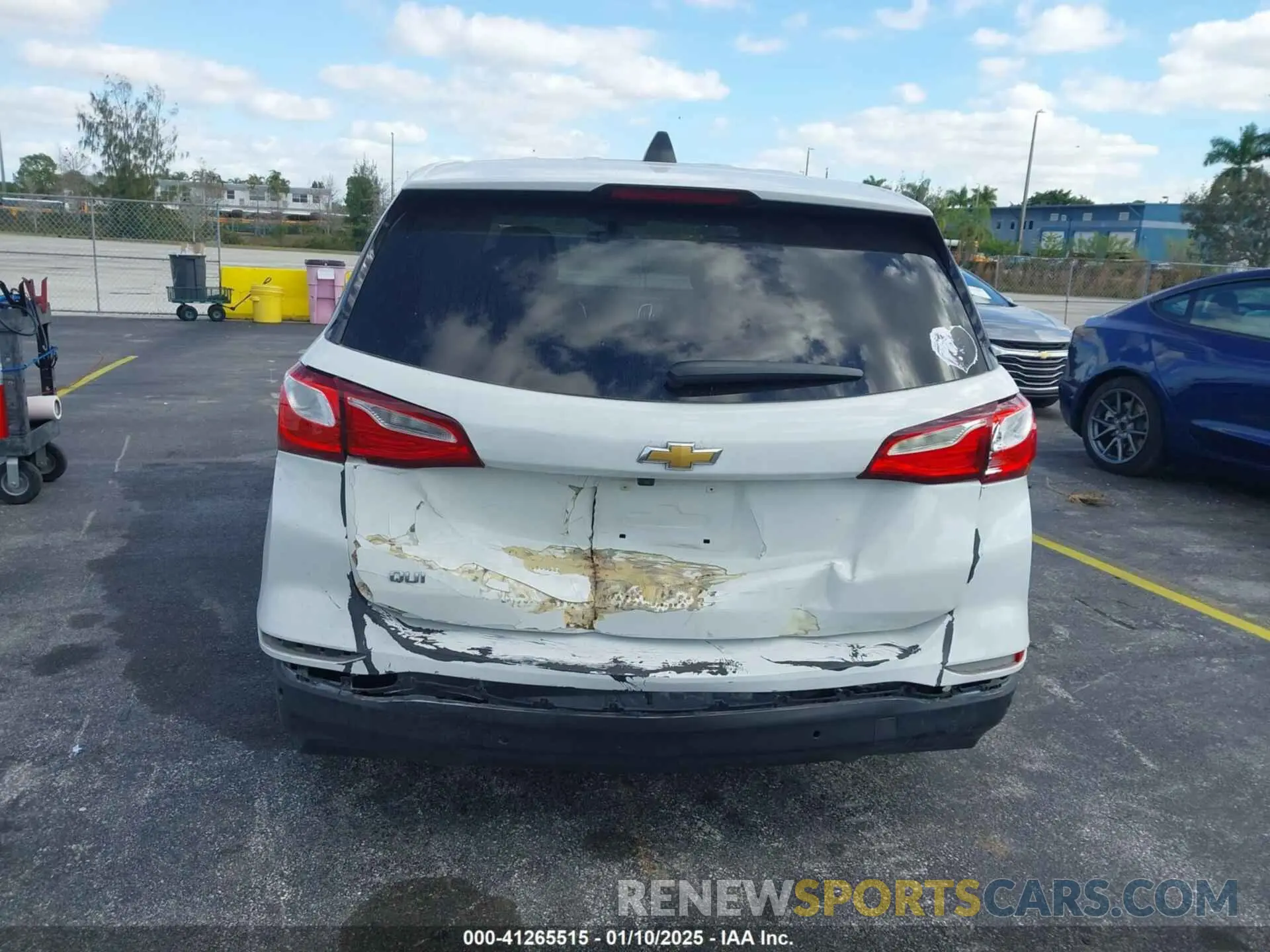 16 Photograph of a damaged car 2GNAXHEV9K6237980 CHEVROLET EQUINOX 2019