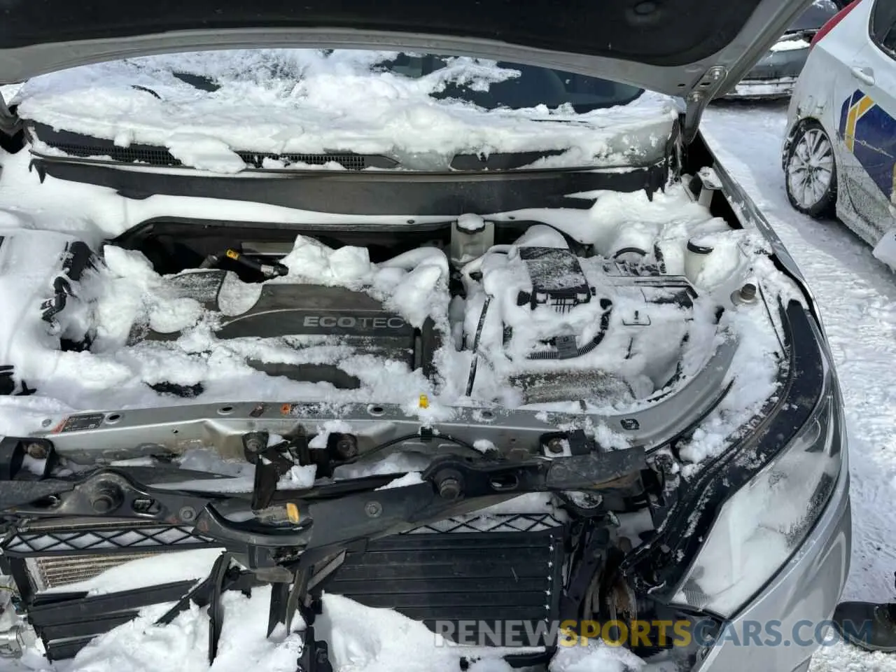 10 Photograph of a damaged car 2GNAXHEV9K6262457 CHEVROLET EQUINOX 2019