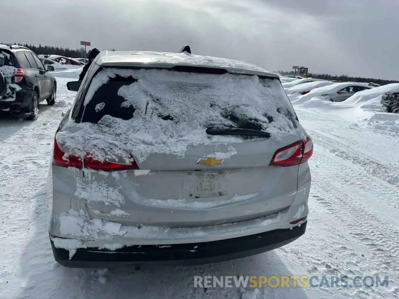 6 Photograph of a damaged car 2GNAXHEV9K6262457 CHEVROLET EQUINOX 2019