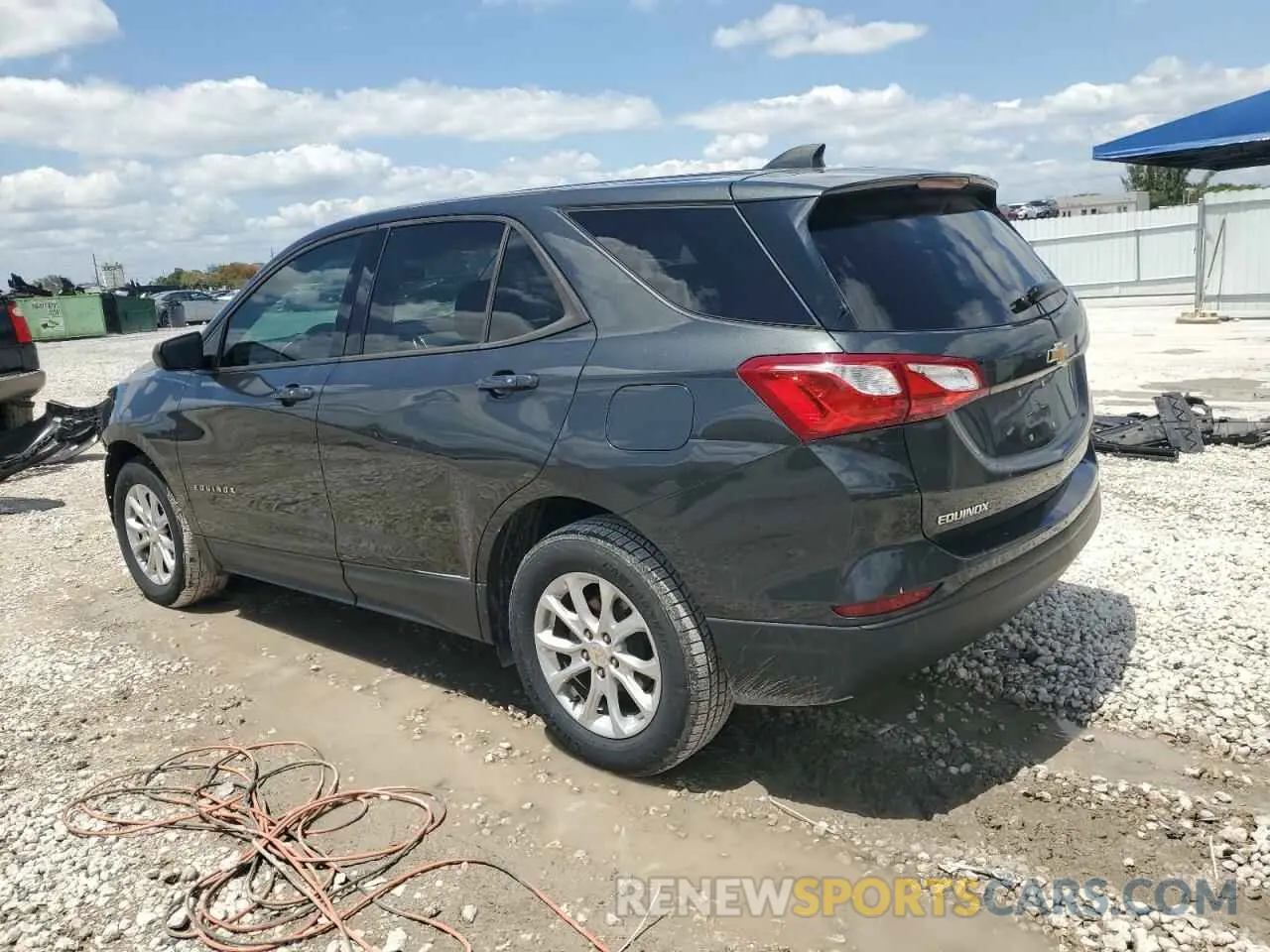2 Photograph of a damaged car 2GNAXHEV9K6300883 CHEVROLET EQUINOX 2019