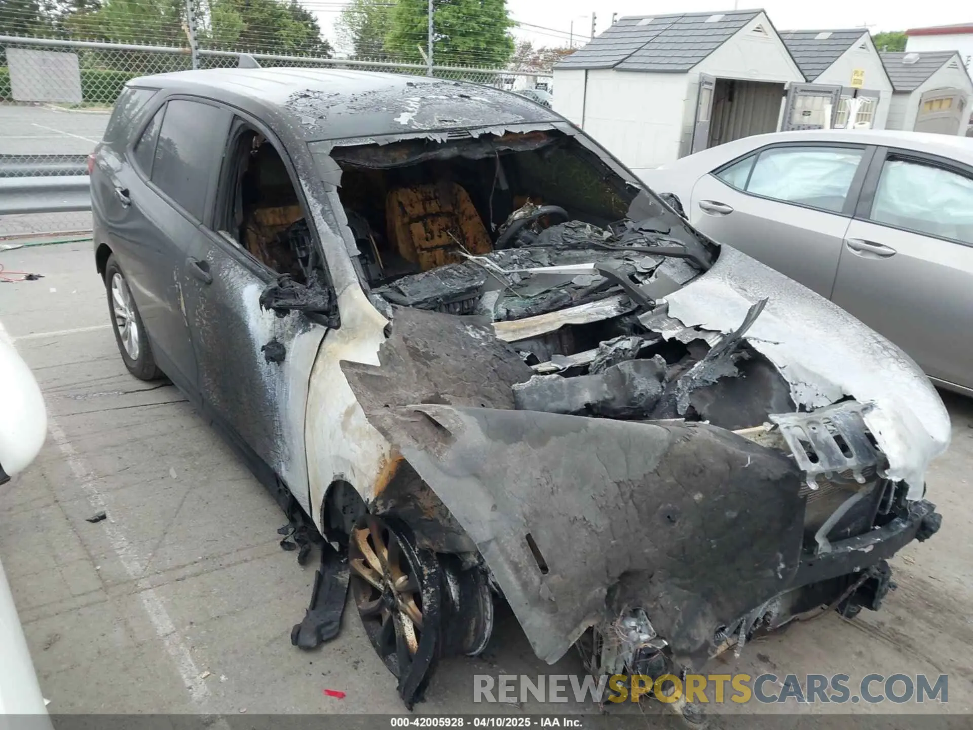 1 Photograph of a damaged car 2GNAXHEVXK6224218 CHEVROLET EQUINOX 2019