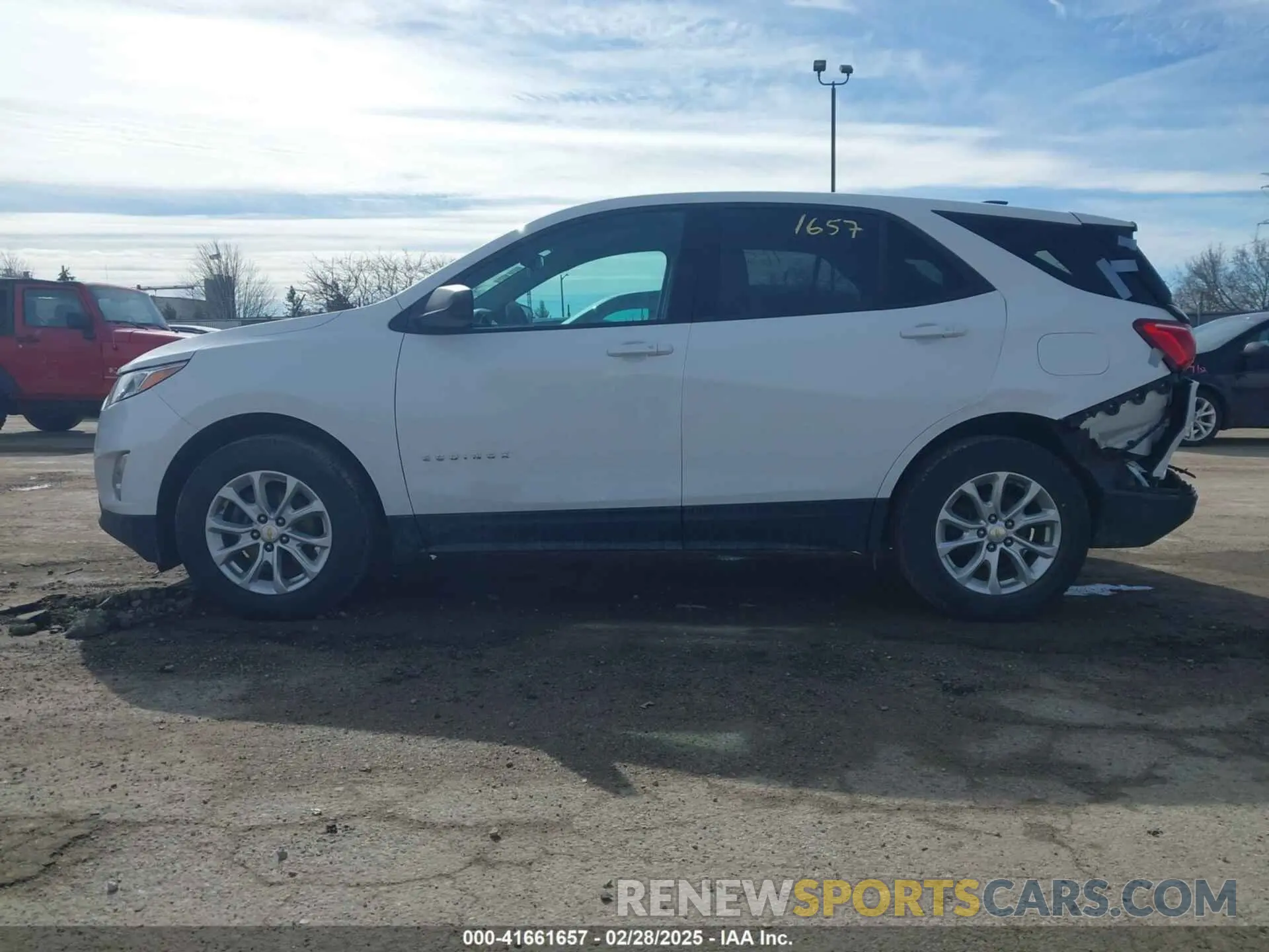 14 Photograph of a damaged car 2GNAXHEVXK6251595 CHEVROLET EQUINOX 2019