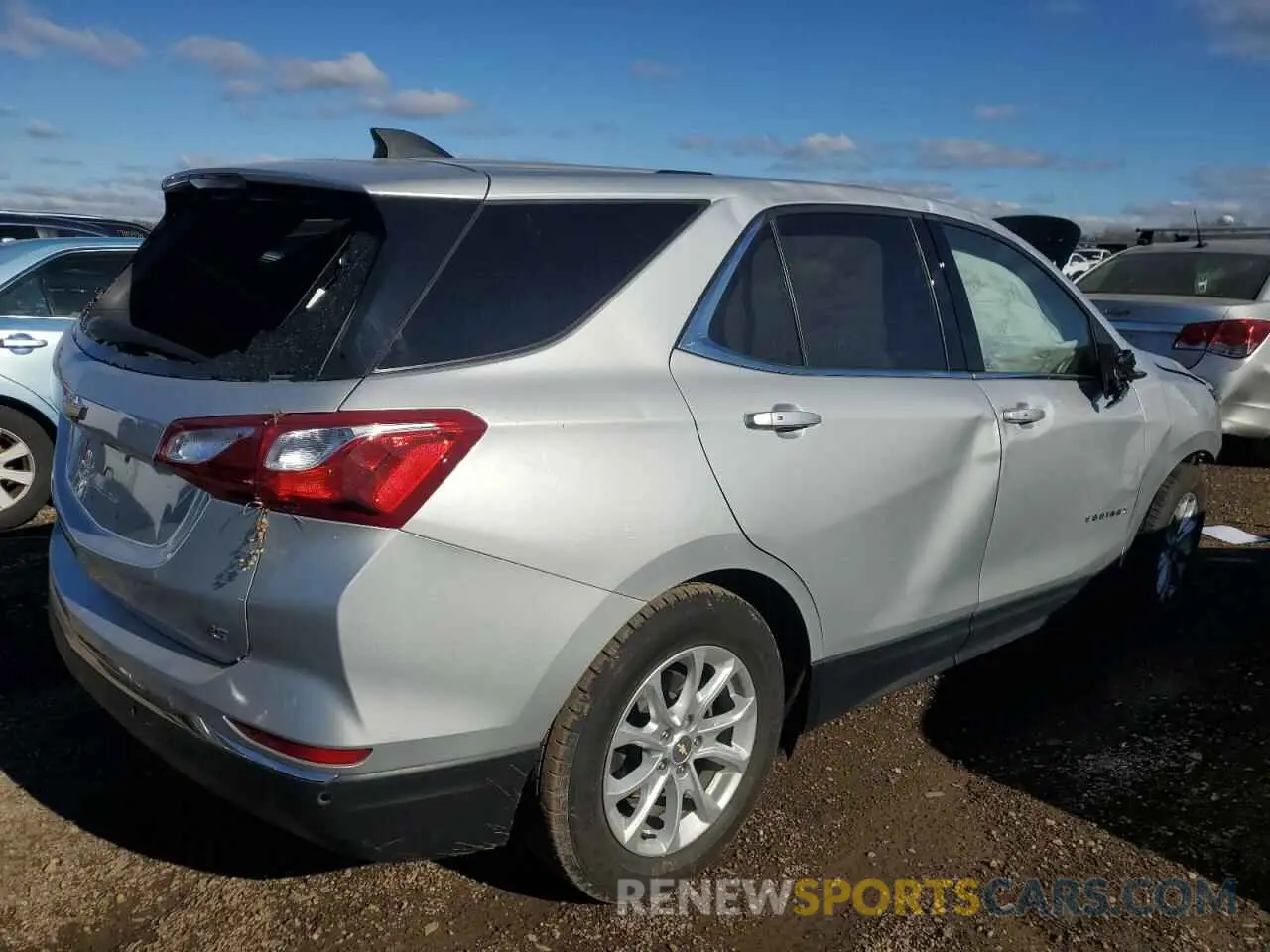 3 Photograph of a damaged car 2GNAXJEV0K6191673 CHEVROLET EQUINOX 2019