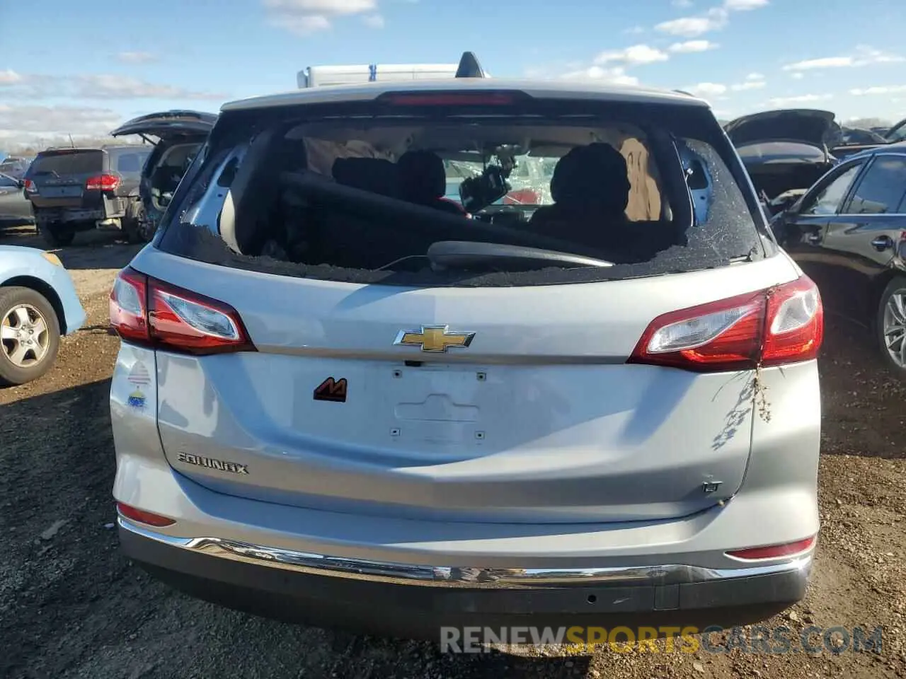 6 Photograph of a damaged car 2GNAXJEV0K6191673 CHEVROLET EQUINOX 2019