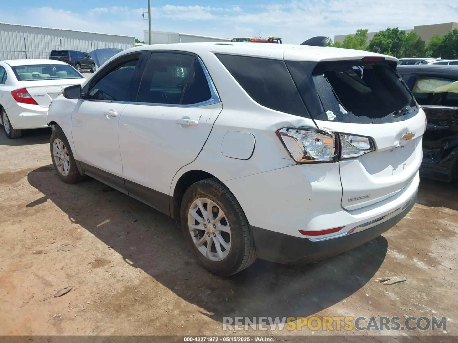 3 Photograph of a damaged car 2GNAXJEV0K6243934 CHEVROLET EQUINOX 2019