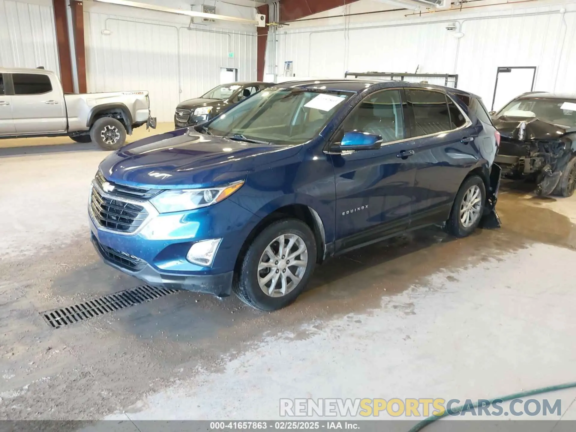 2 Photograph of a damaged car 2GNAXJEV1K6254540 CHEVROLET EQUINOX 2019