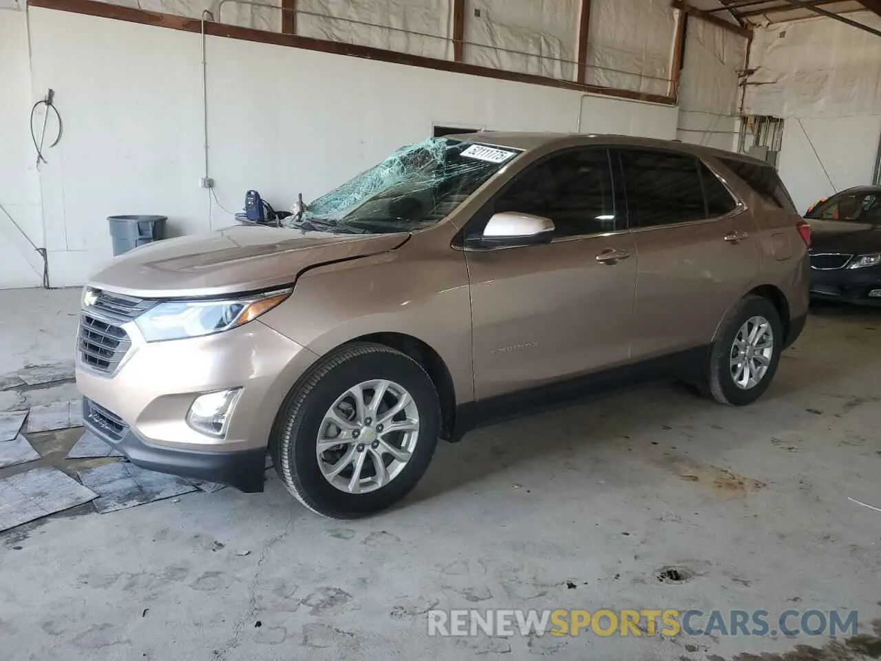 1 Photograph of a damaged car 2GNAXJEV2K6261030 CHEVROLET EQUINOX 2019