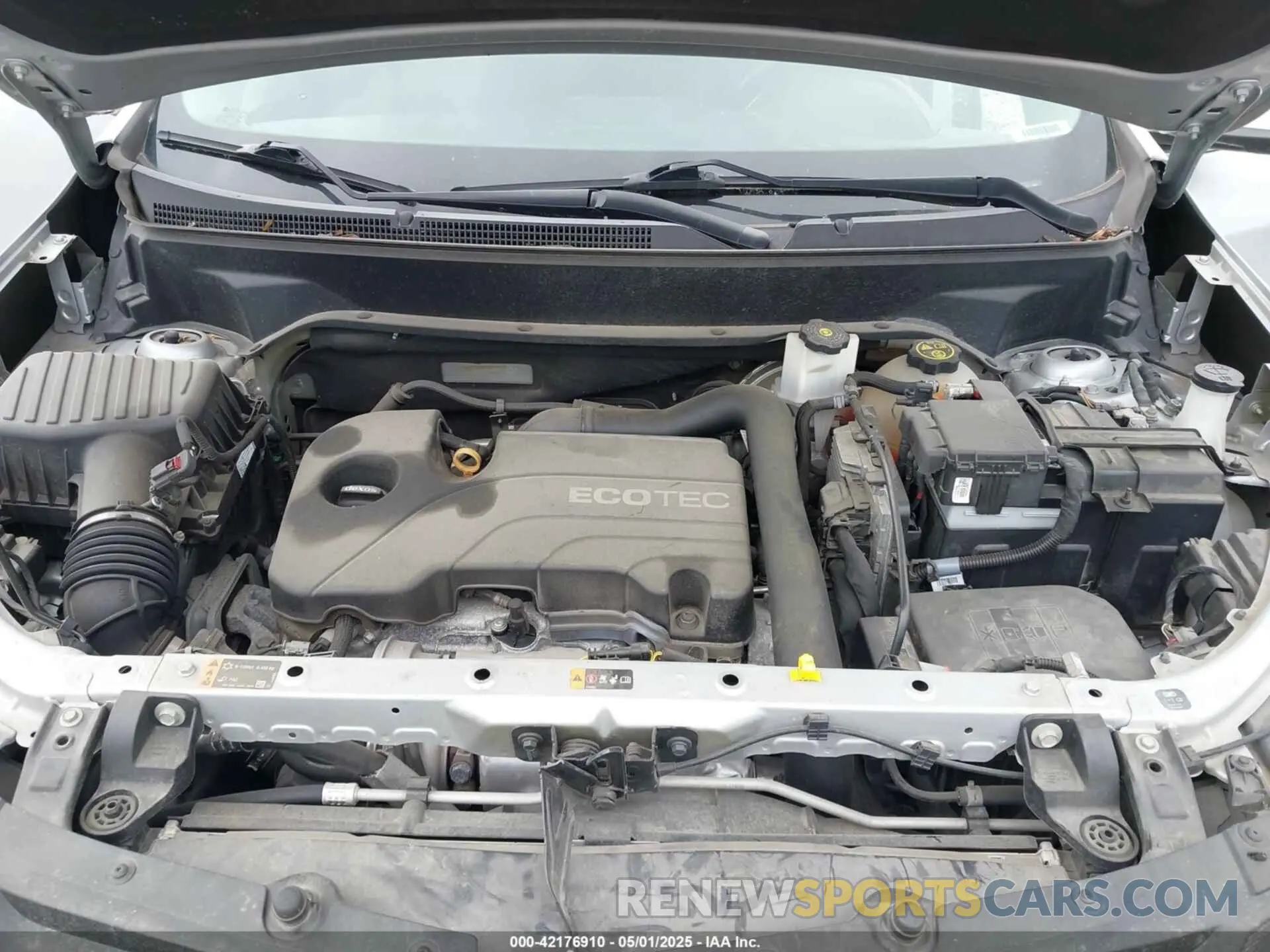 10 Photograph of a damaged car 2GNAXJEV3K6281707 CHEVROLET EQUINOX 2019