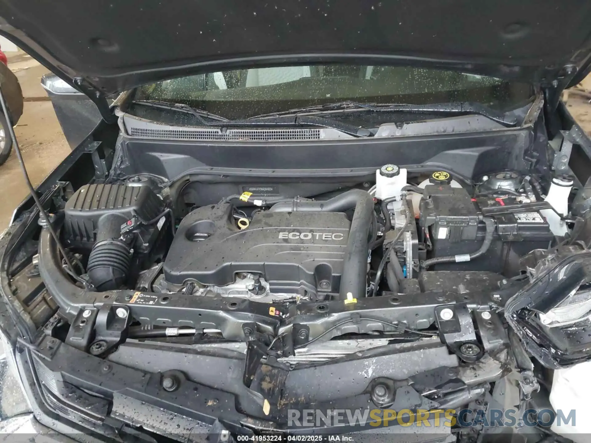 10 Photograph of a damaged car 2GNAXJEV3K6285823 CHEVROLET EQUINOX 2019