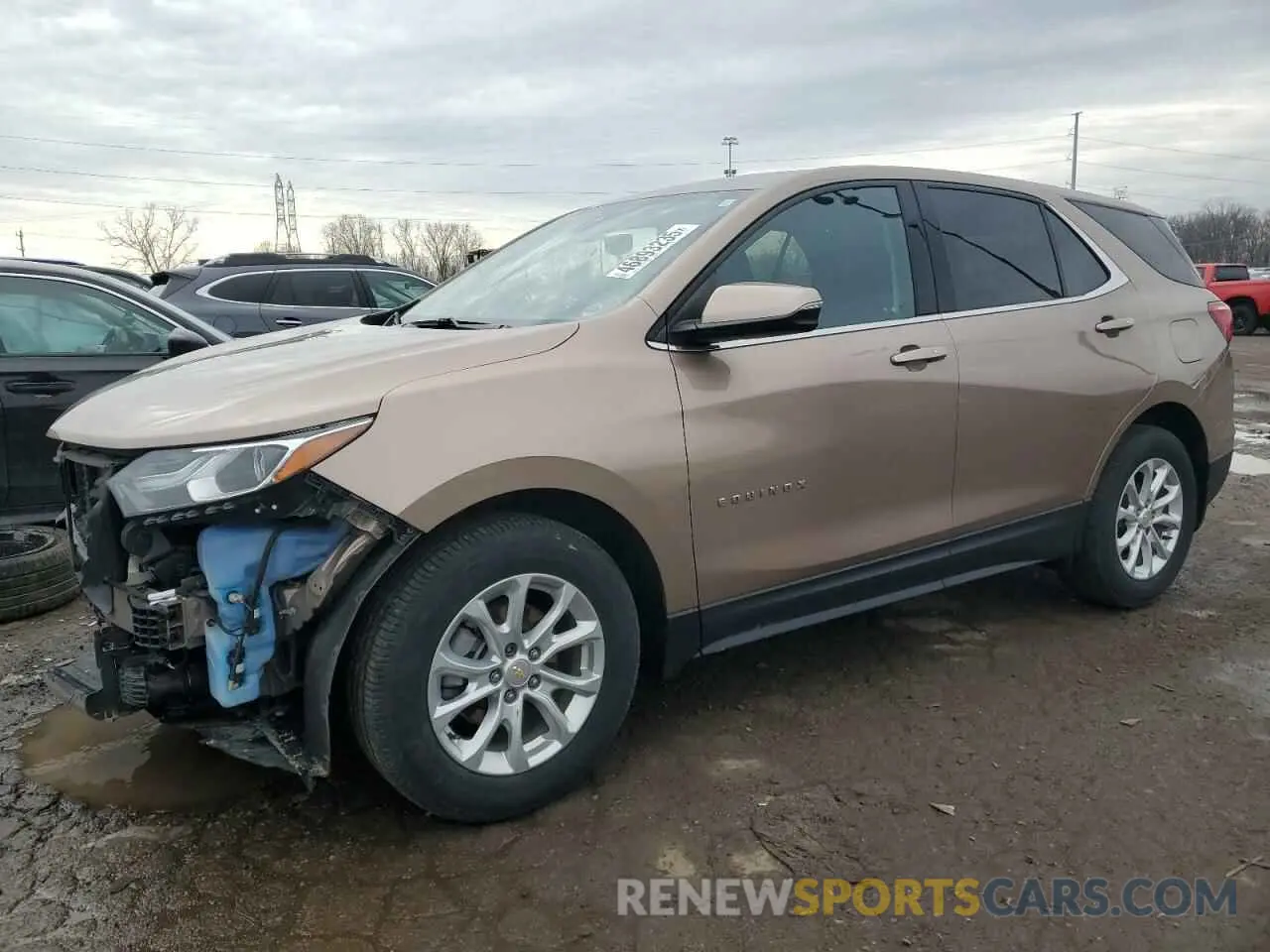 1 Photograph of a damaged car 2GNAXJEV3K6291461 CHEVROLET EQUINOX 2019