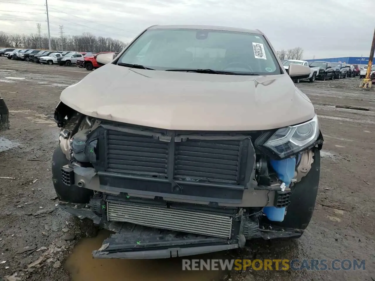 5 Photograph of a damaged car 2GNAXJEV3K6291461 CHEVROLET EQUINOX 2019