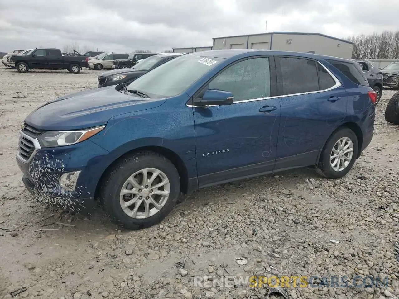 1 Photograph of a damaged car 2GNAXJEV5K6235456 CHEVROLET EQUINOX 2019