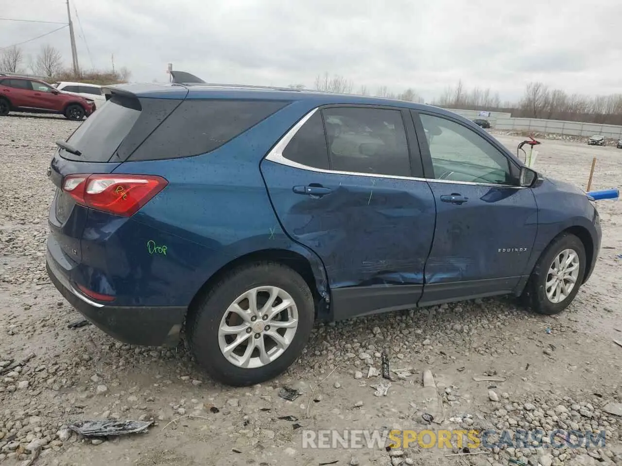 3 Photograph of a damaged car 2GNAXJEV5K6235456 CHEVROLET EQUINOX 2019