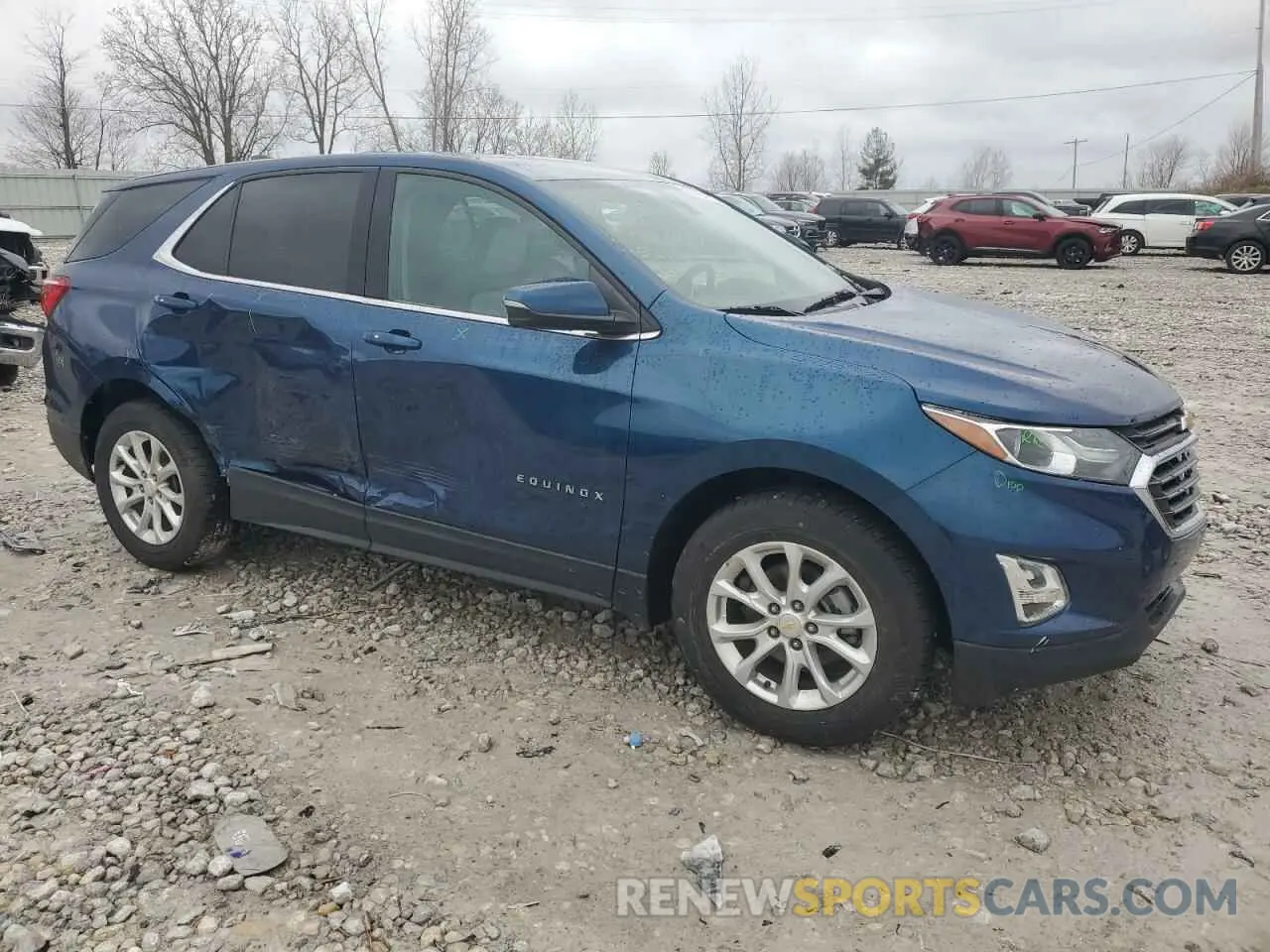 4 Photograph of a damaged car 2GNAXJEV5K6235456 CHEVROLET EQUINOX 2019