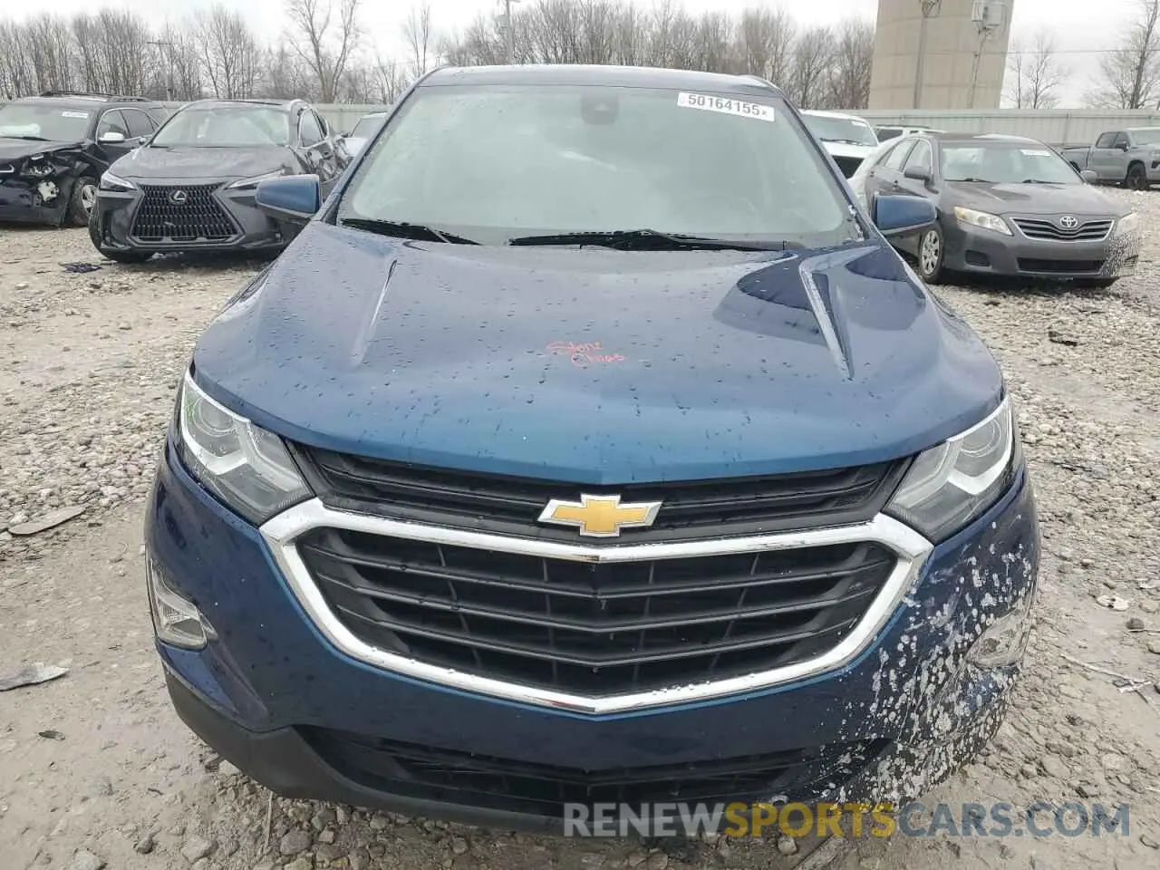 5 Photograph of a damaged car 2GNAXJEV5K6235456 CHEVROLET EQUINOX 2019