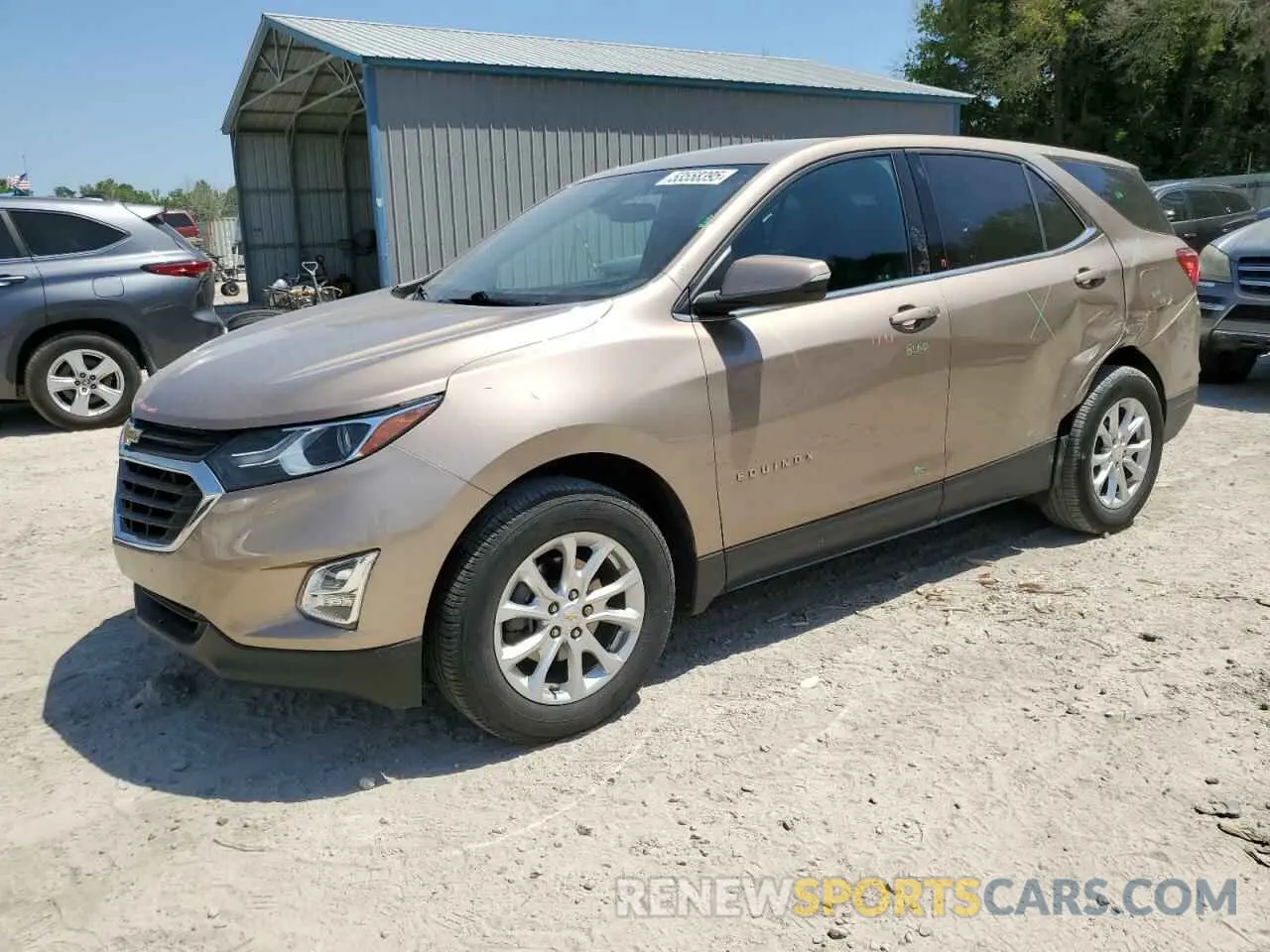 1 Photograph of a damaged car 2GNAXJEV5K6271342 CHEVROLET EQUINOX 2019
