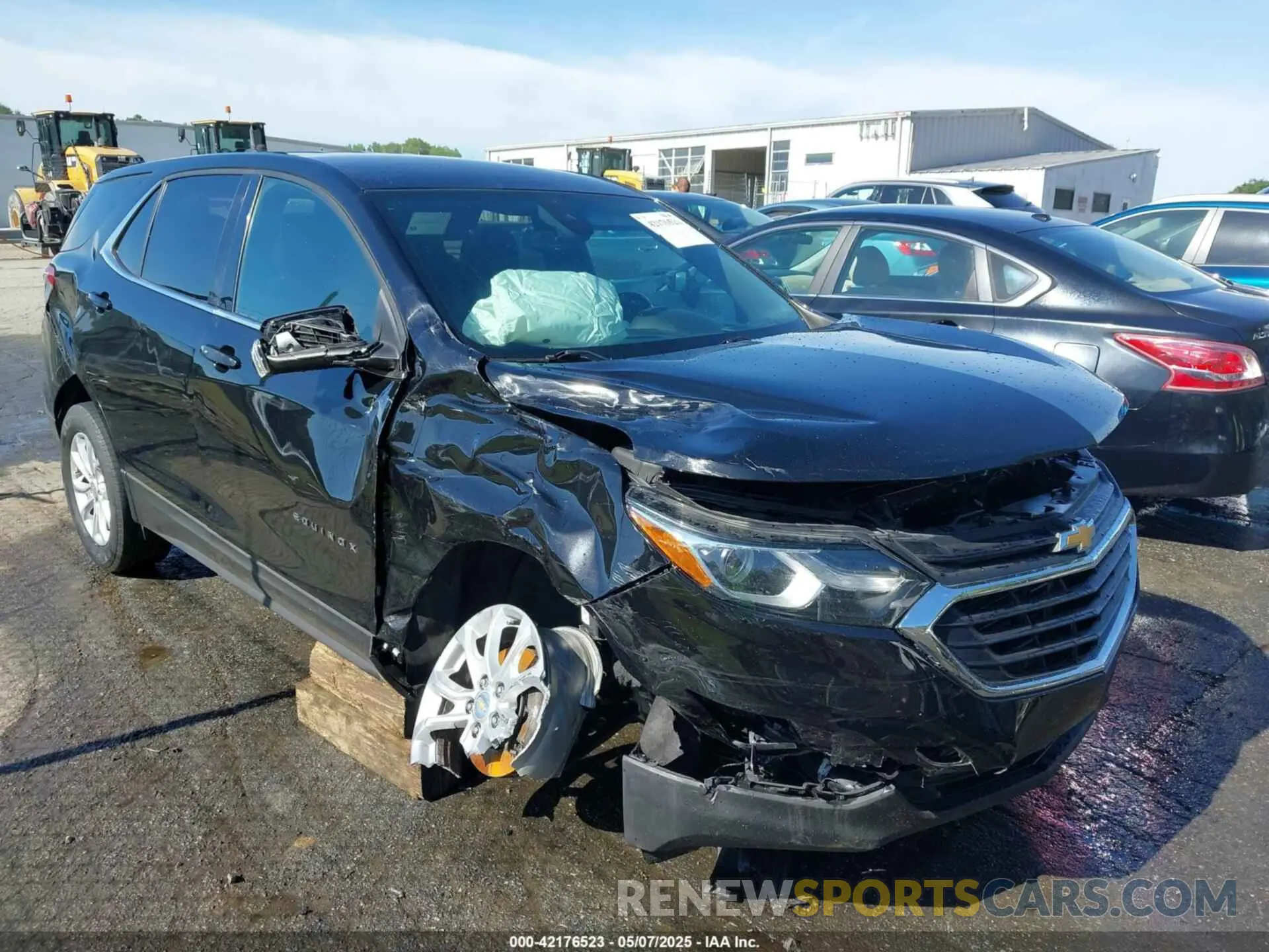 1 Photograph of a damaged car 2GNAXJEV5K6275097 CHEVROLET EQUINOX 2019
