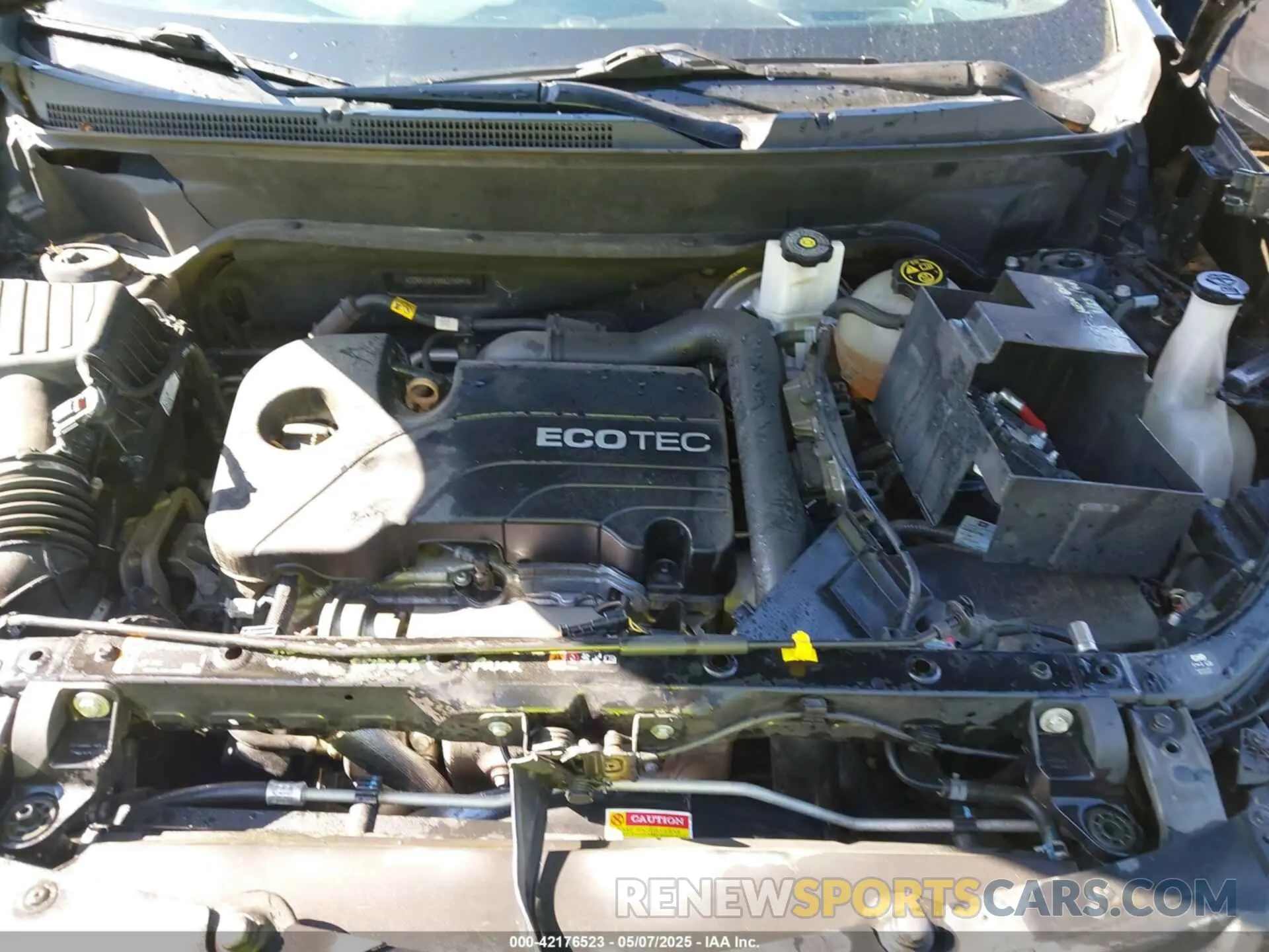 10 Photograph of a damaged car 2GNAXJEV5K6275097 CHEVROLET EQUINOX 2019