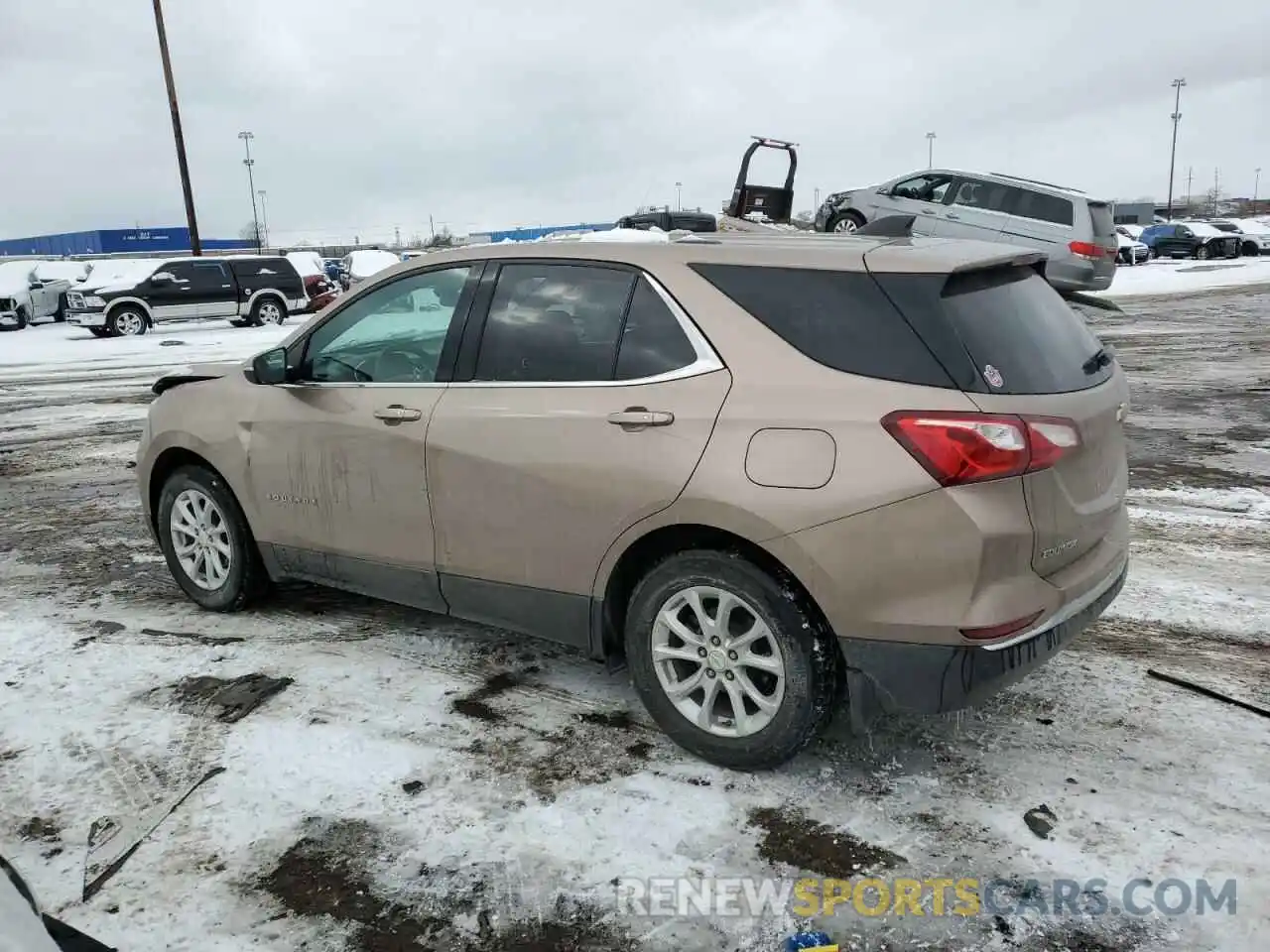 2 Photograph of a damaged car 2GNAXJEV6K6249852 CHEVROLET EQUINOX 2019