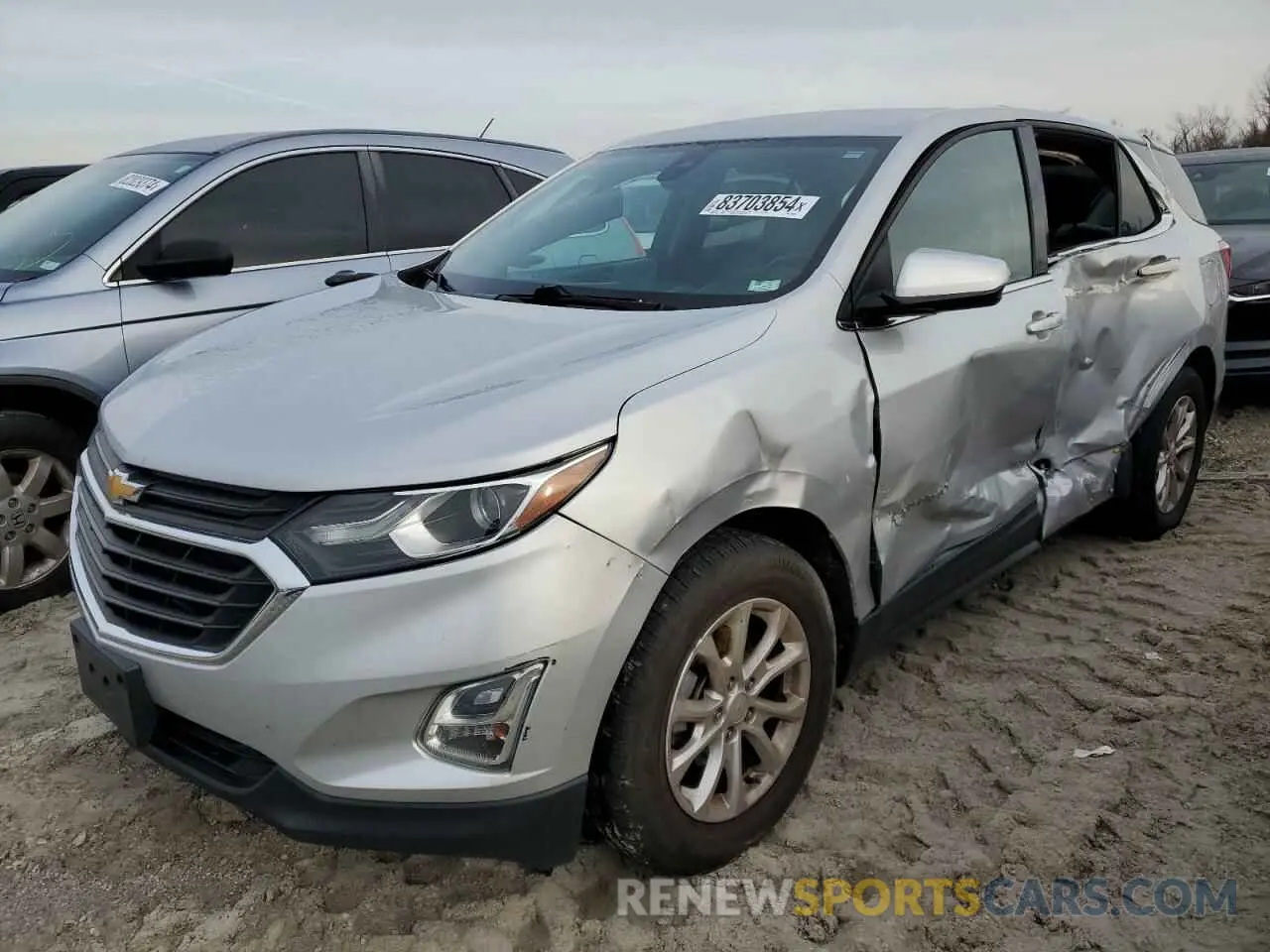 1 Photograph of a damaged car 2GNAXJEV7K6150828 CHEVROLET EQUINOX 2019