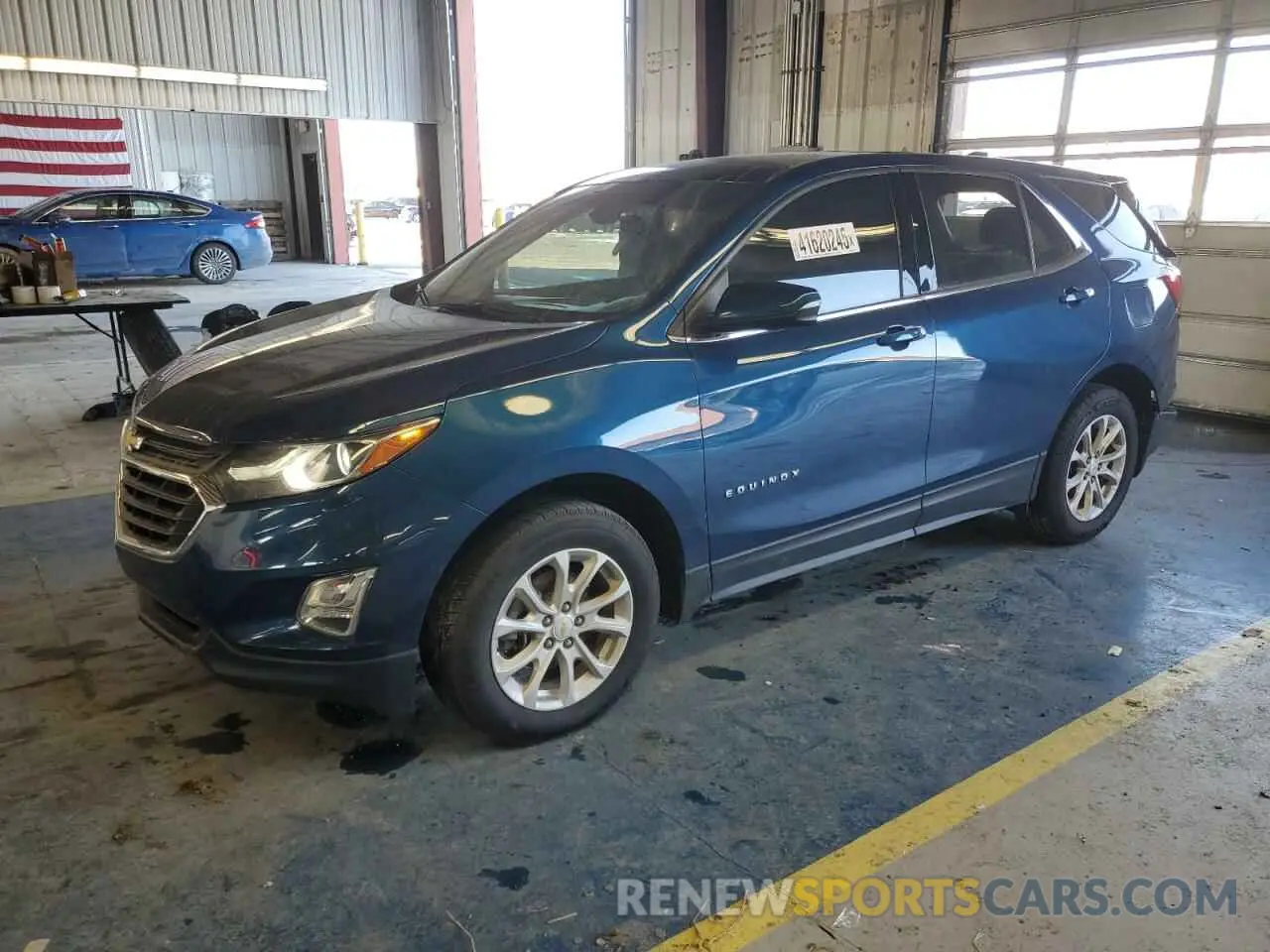 1 Photograph of a damaged car 2GNAXJEV7K6245857 CHEVROLET EQUINOX 2019