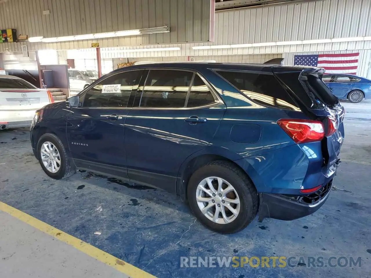 2 Photograph of a damaged car 2GNAXJEV7K6245857 CHEVROLET EQUINOX 2019