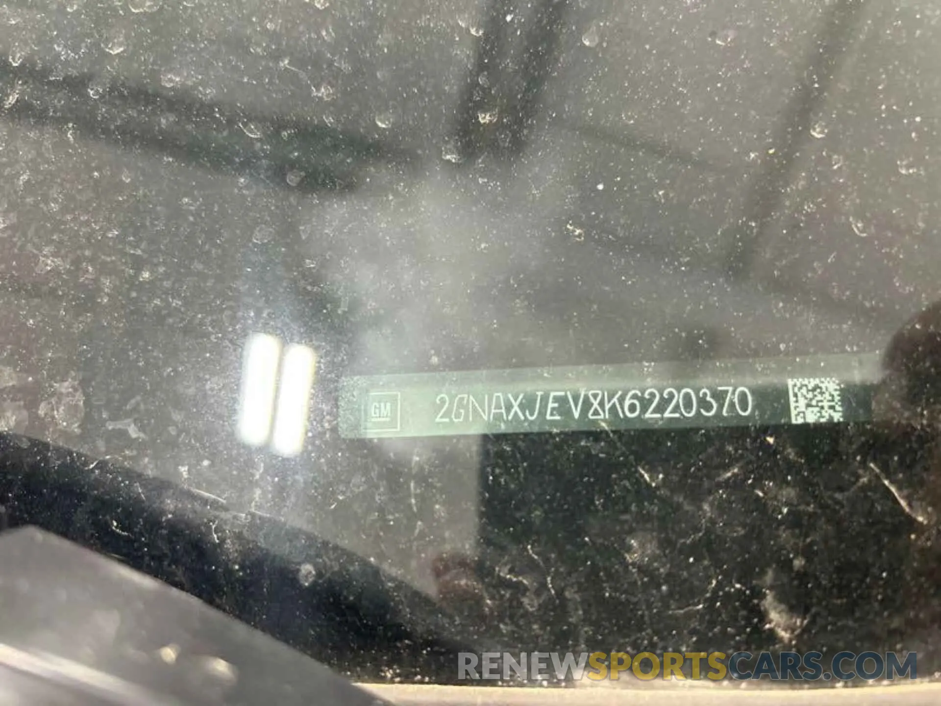 7 Photograph of a damaged car 2GNAXJEV8K6220370 CHEVROLET EQUINOX 2019