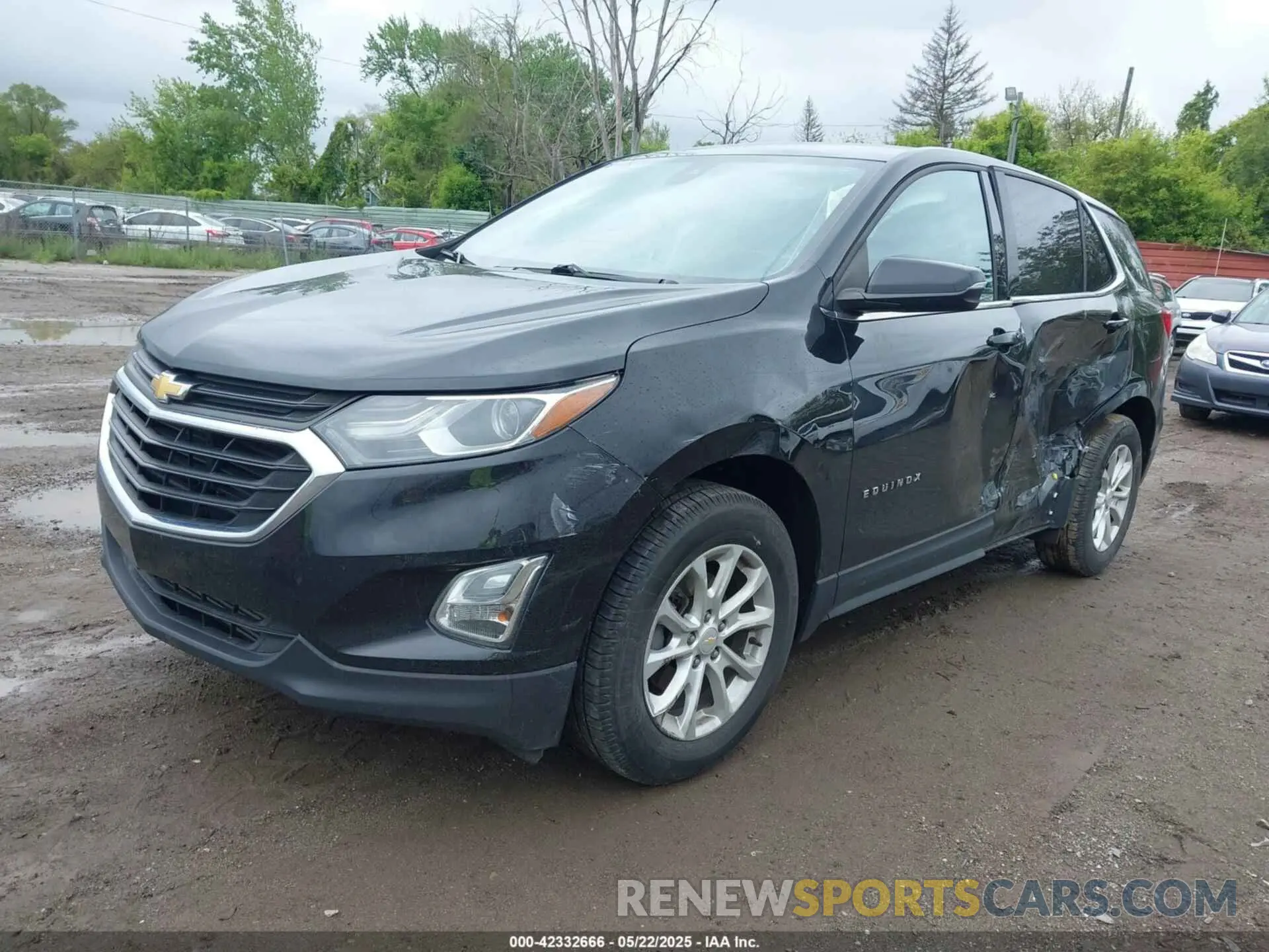 2 Photograph of a damaged car 2GNAXJEV8K6223401 CHEVROLET EQUINOX 2019