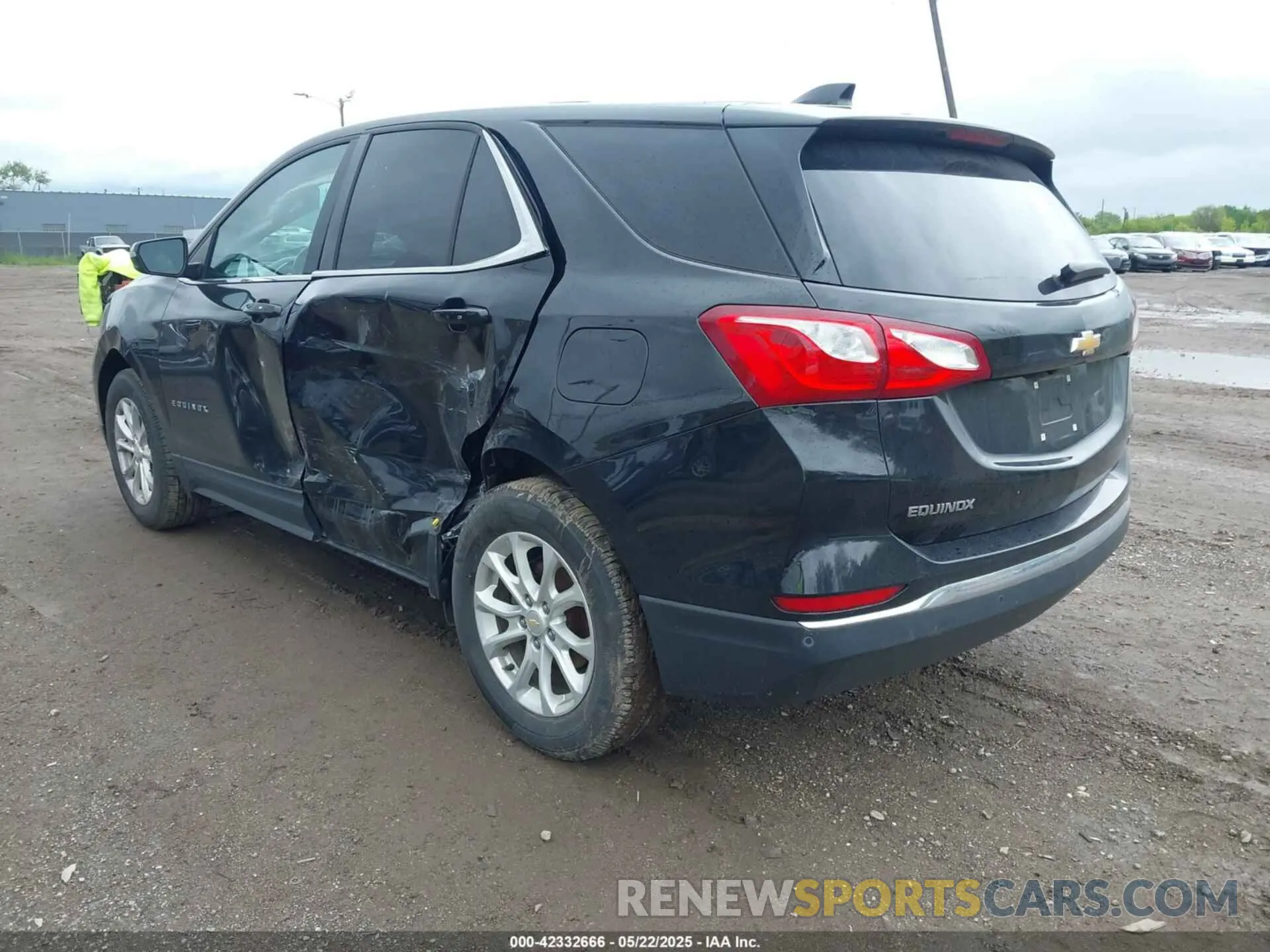 3 Photograph of a damaged car 2GNAXJEV8K6223401 CHEVROLET EQUINOX 2019