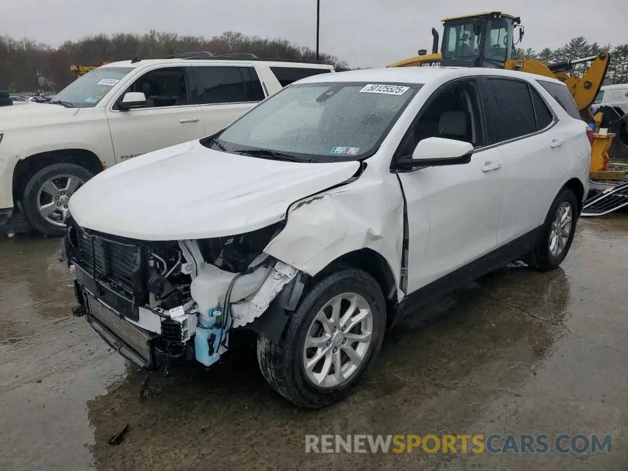 1 Photograph of a damaged car 2GNAXJEV8K6279287 CHEVROLET EQUINOX 2019