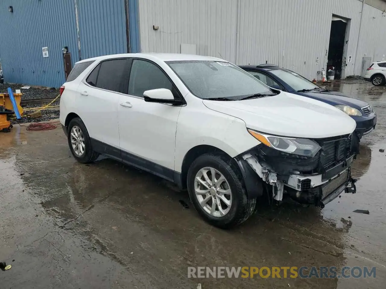 4 Photograph of a damaged car 2GNAXJEV8K6279287 CHEVROLET EQUINOX 2019