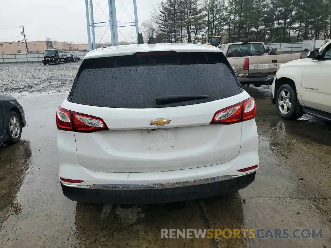 6 Photograph of a damaged car 2GNAXJEV8K6279287 CHEVROLET EQUINOX 2019
