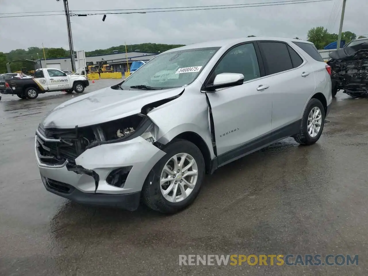 1 Photograph of a damaged car 2GNAXJEVXK6200993 CHEVROLET EQUINOX 2019