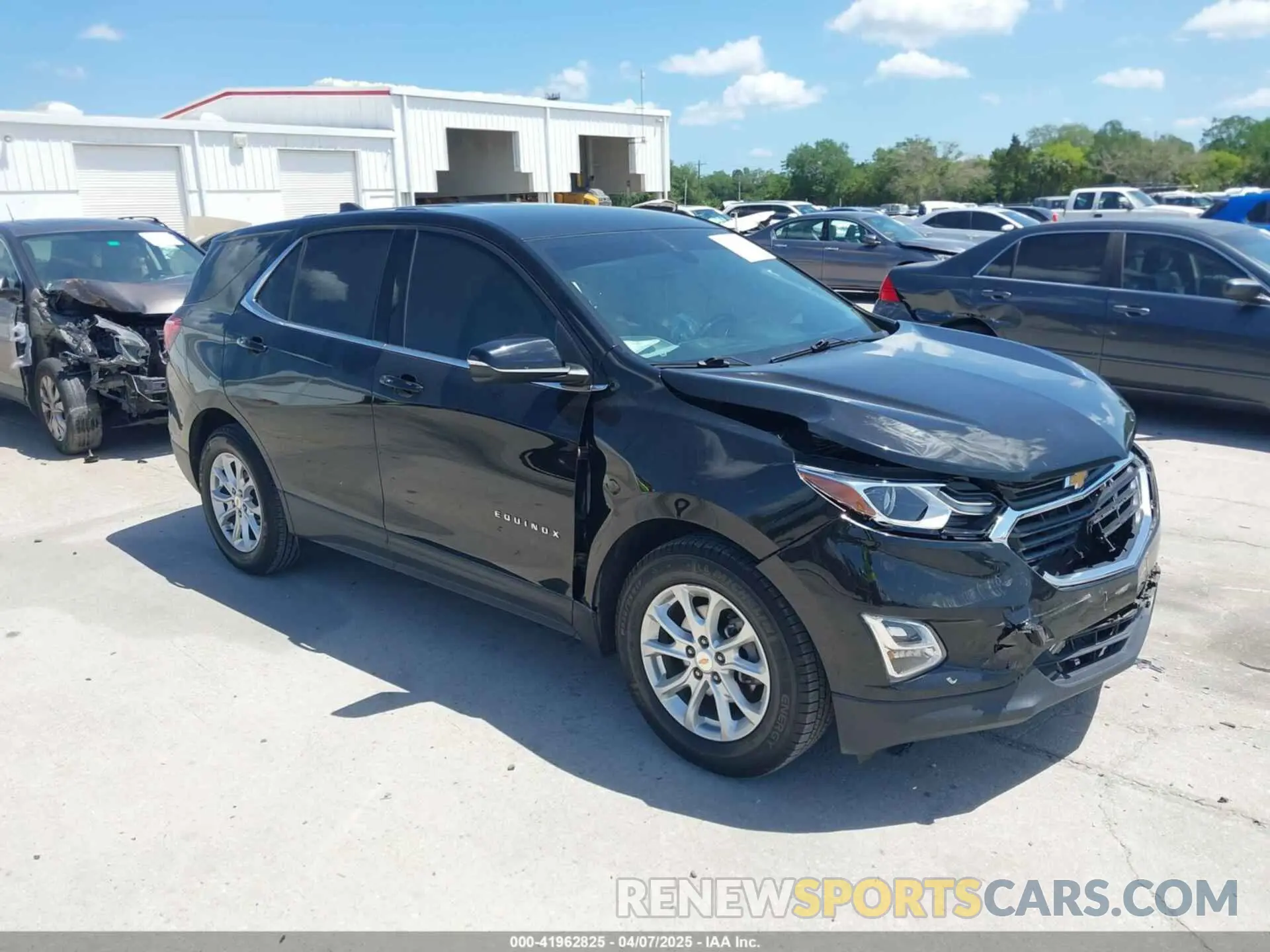 1 Photograph of a damaged car 2GNAXJEVXK6231032 CHEVROLET EQUINOX 2019