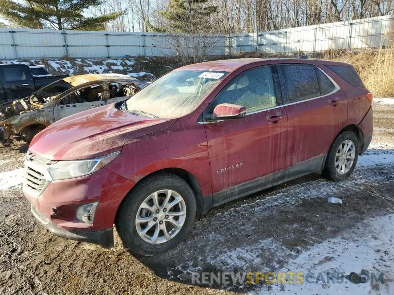 1 Photograph of a damaged car 2GNAXJEVXK6231547 CHEVROLET EQUINOX 2019