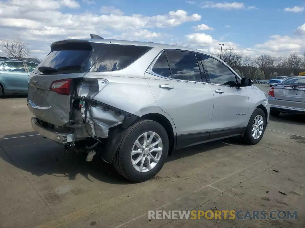 3 Photograph of a damaged car 2GNAXKEV0K6140910 CHEVROLET EQUINOX 2019
